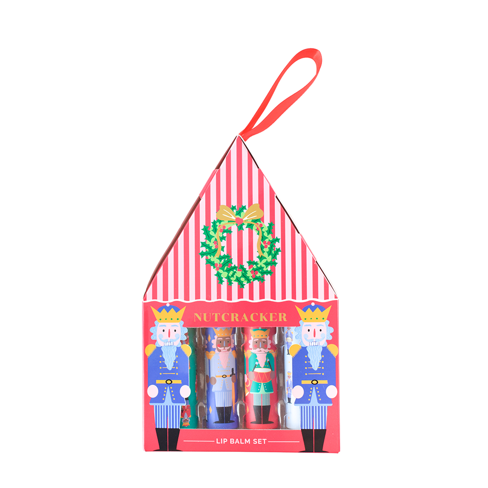 Nutcracker Lip Balm Set