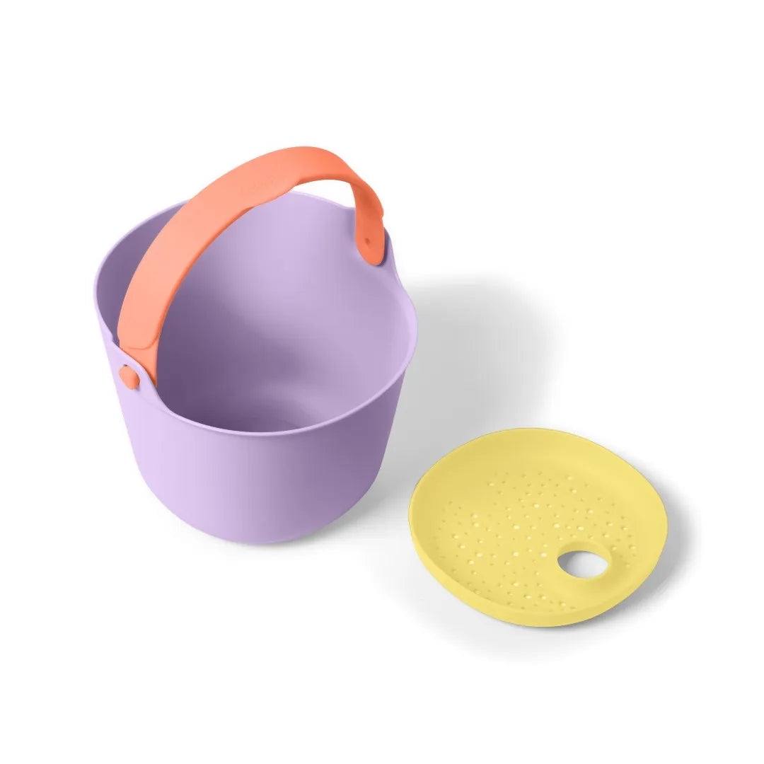 Bucki Spill-Proof Bucket – Kids Sieve Bucket for Beach