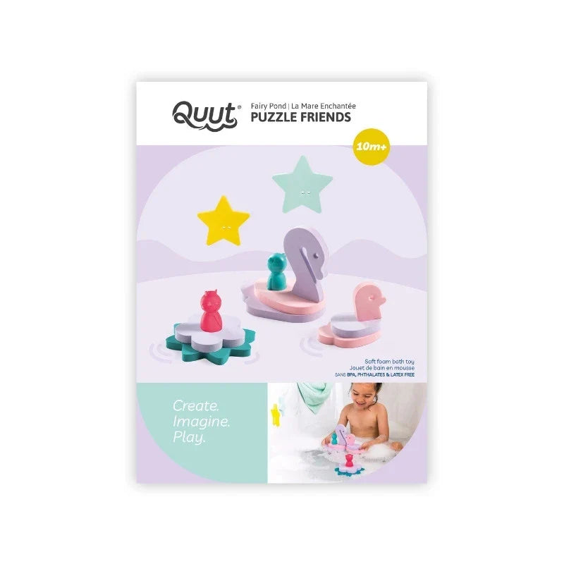Puzzle Friends Fairy Pond – Floating Bath Toy for Toddlers