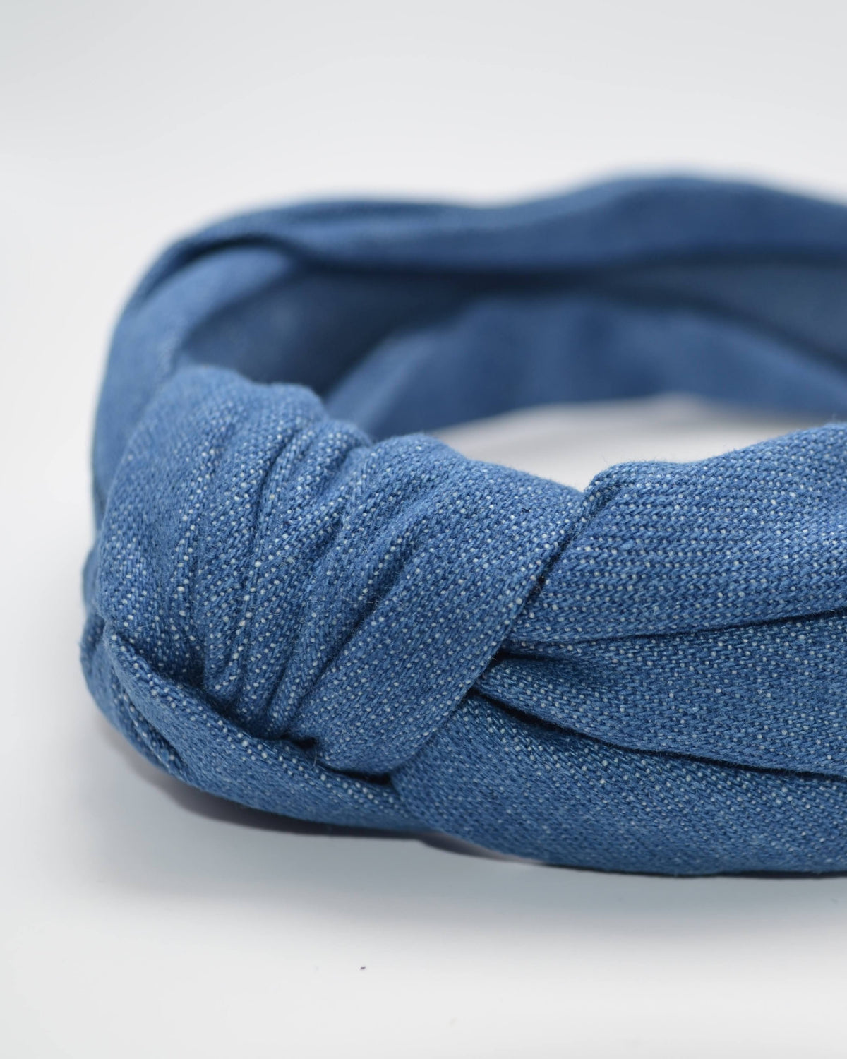 Comfy Denim Knot Headband