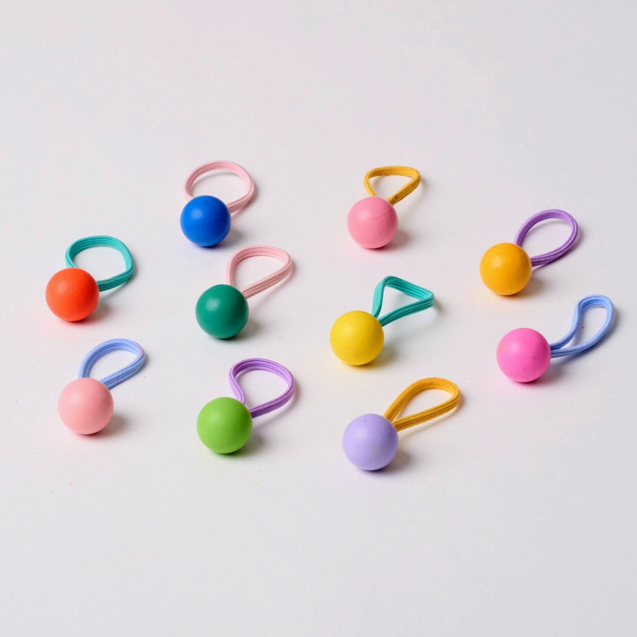 Small Hair Ties Multicolor (Set of 10)