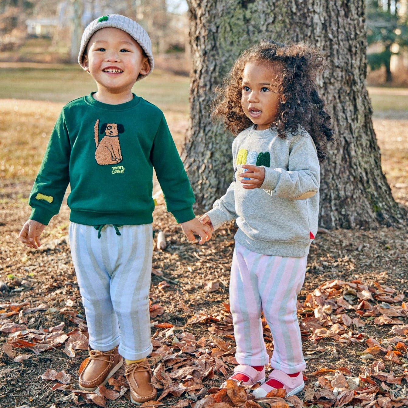 Recycled Cotton Spot Baby Sweatshirt