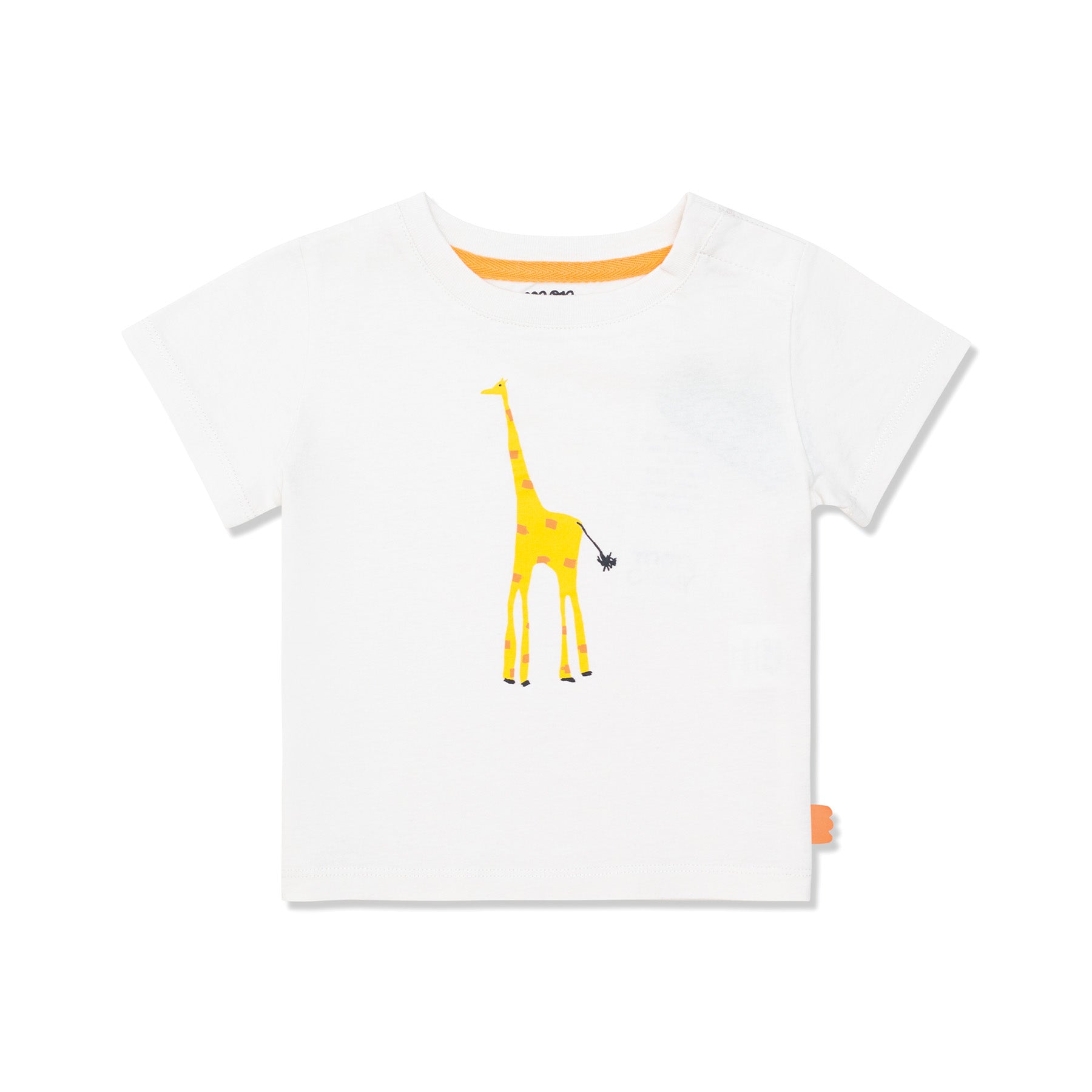 Recycled Cotton Giraffe Baby T-shirt