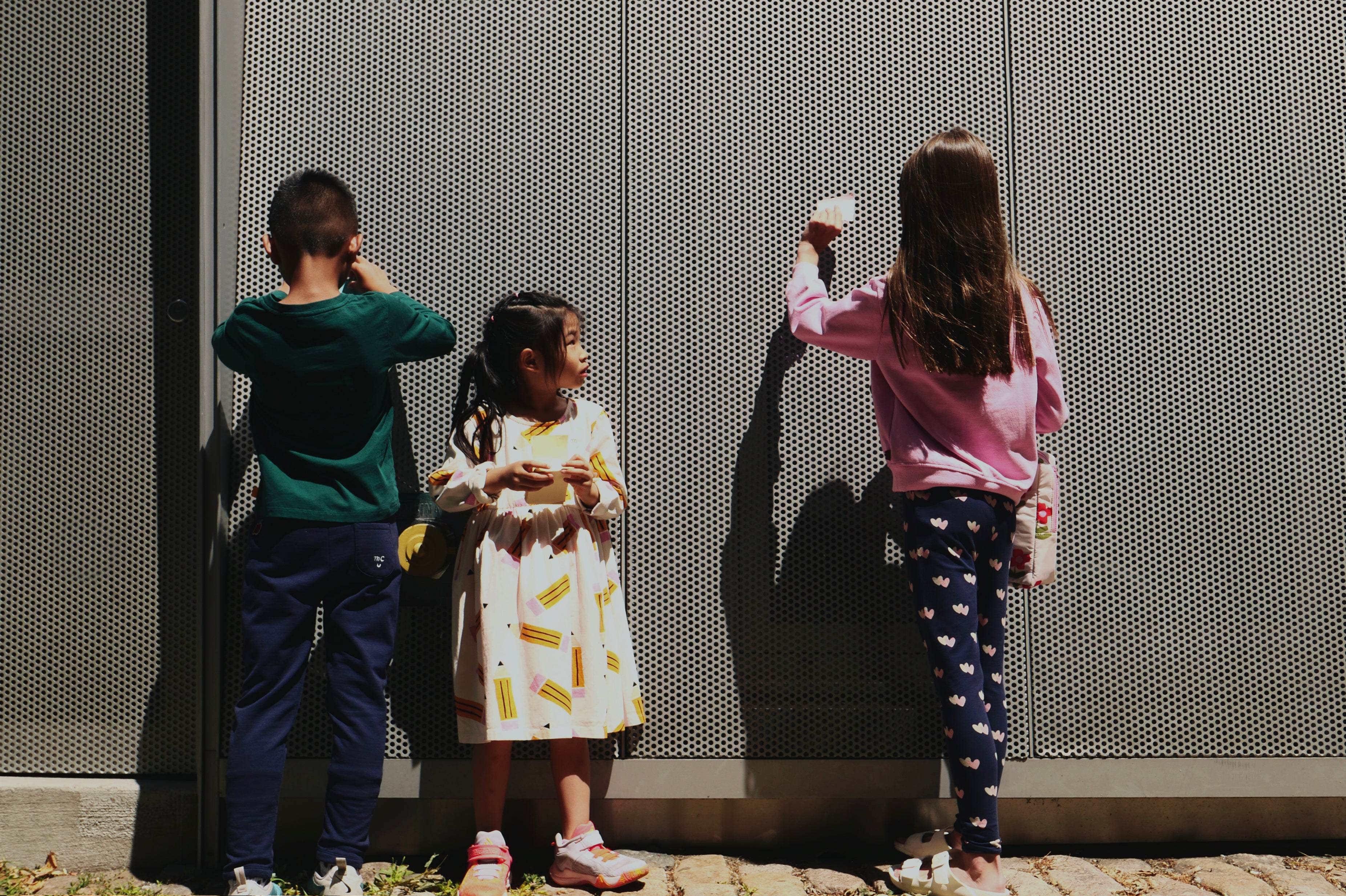 Recycled Cotton Hearts Kid Legging