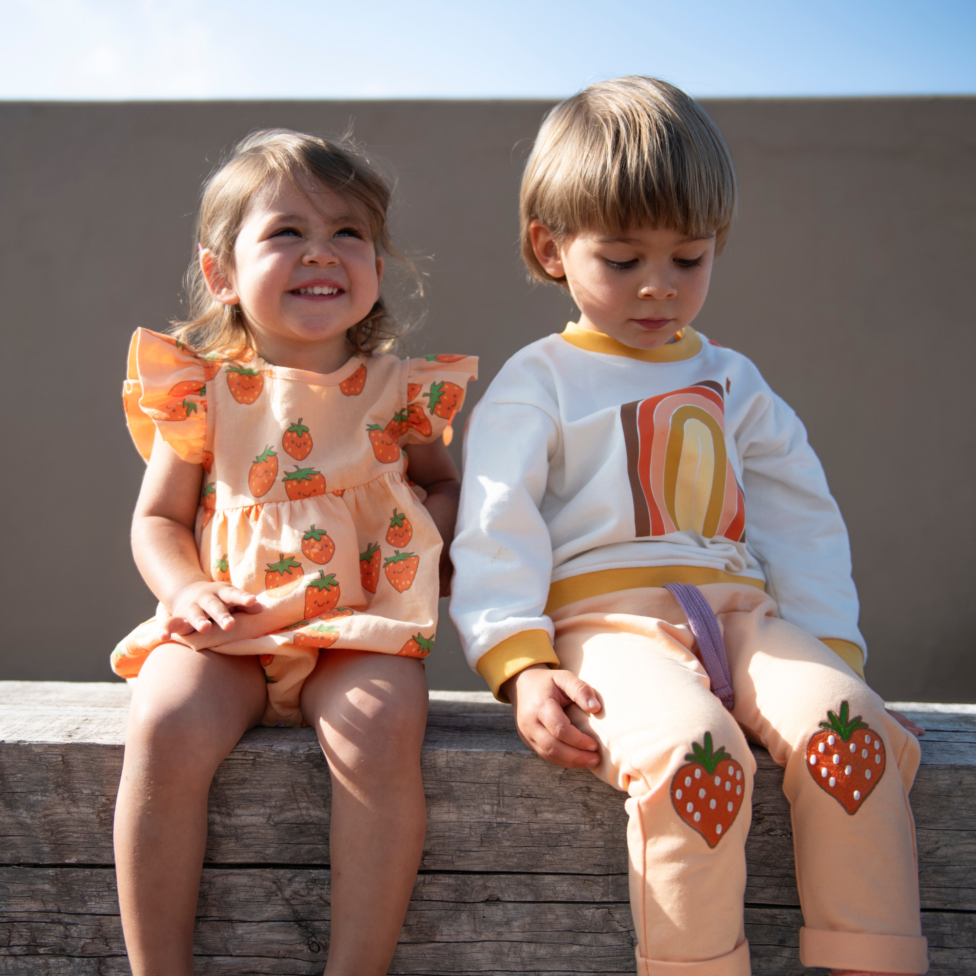 Strawberry Patch Baby Pant