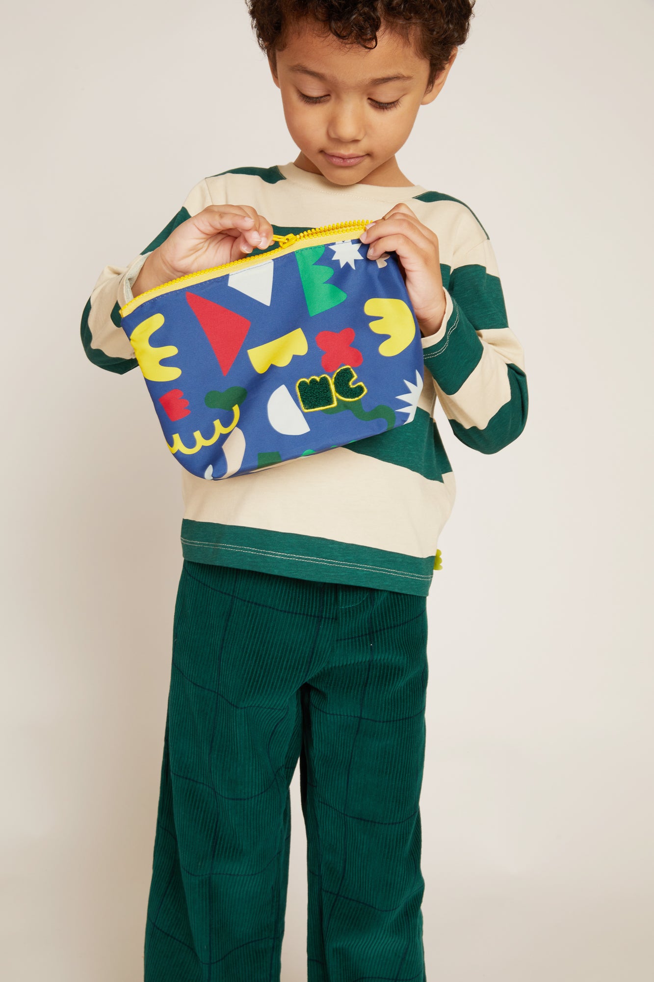 Mon Coeur Recycled Zipper Pouch