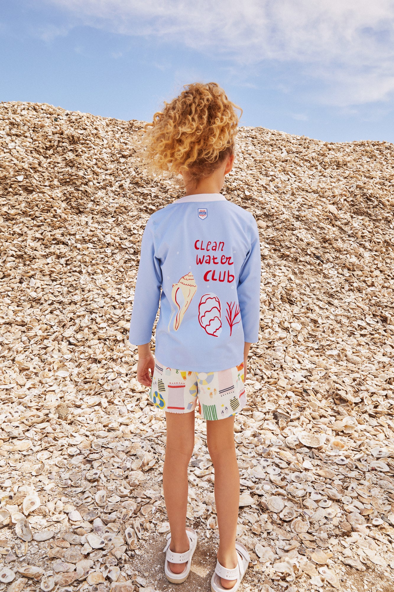 UFP 50+ Recycled Polyester Shell Rashguard for Billion Oyster Project