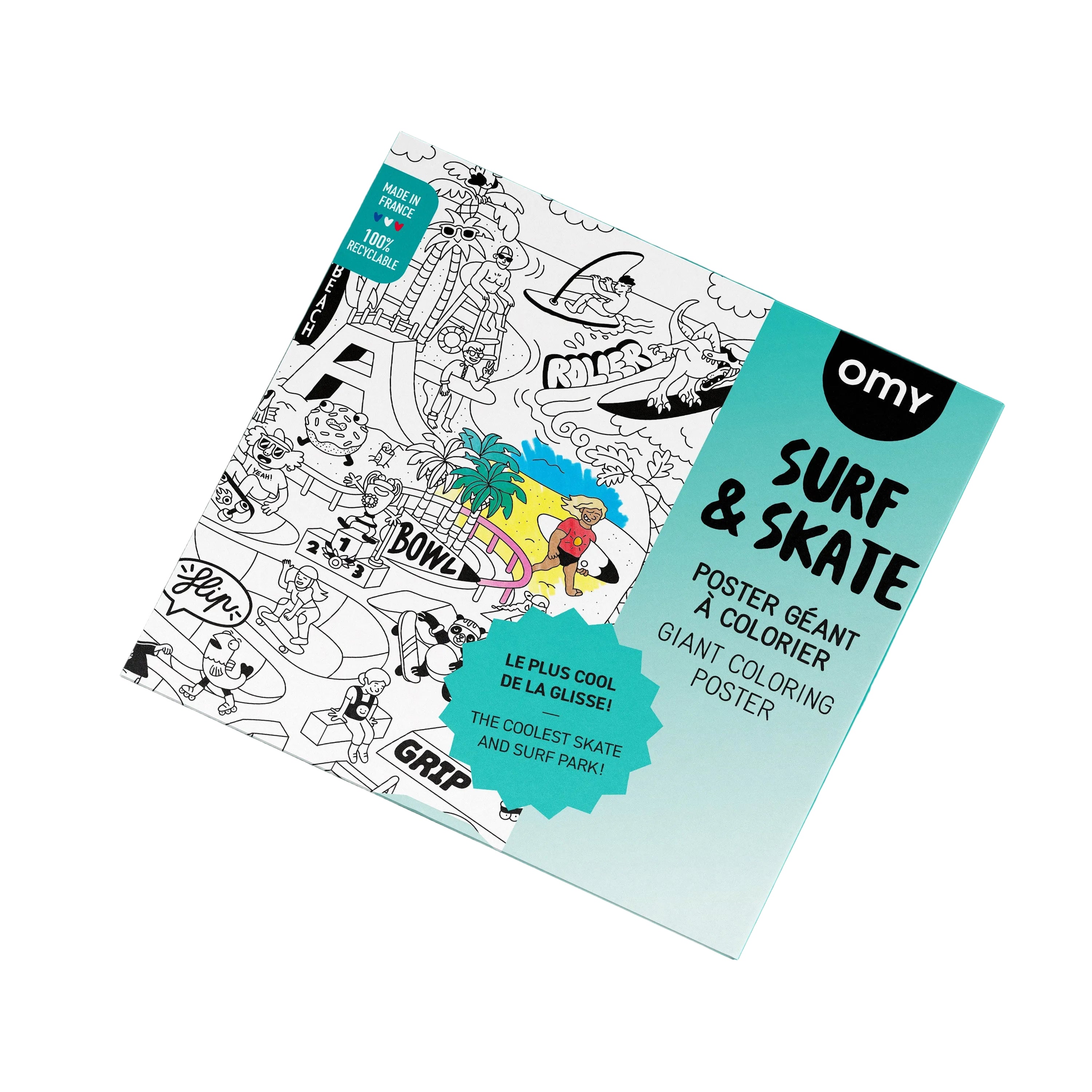 Surf & skate - Giant poster