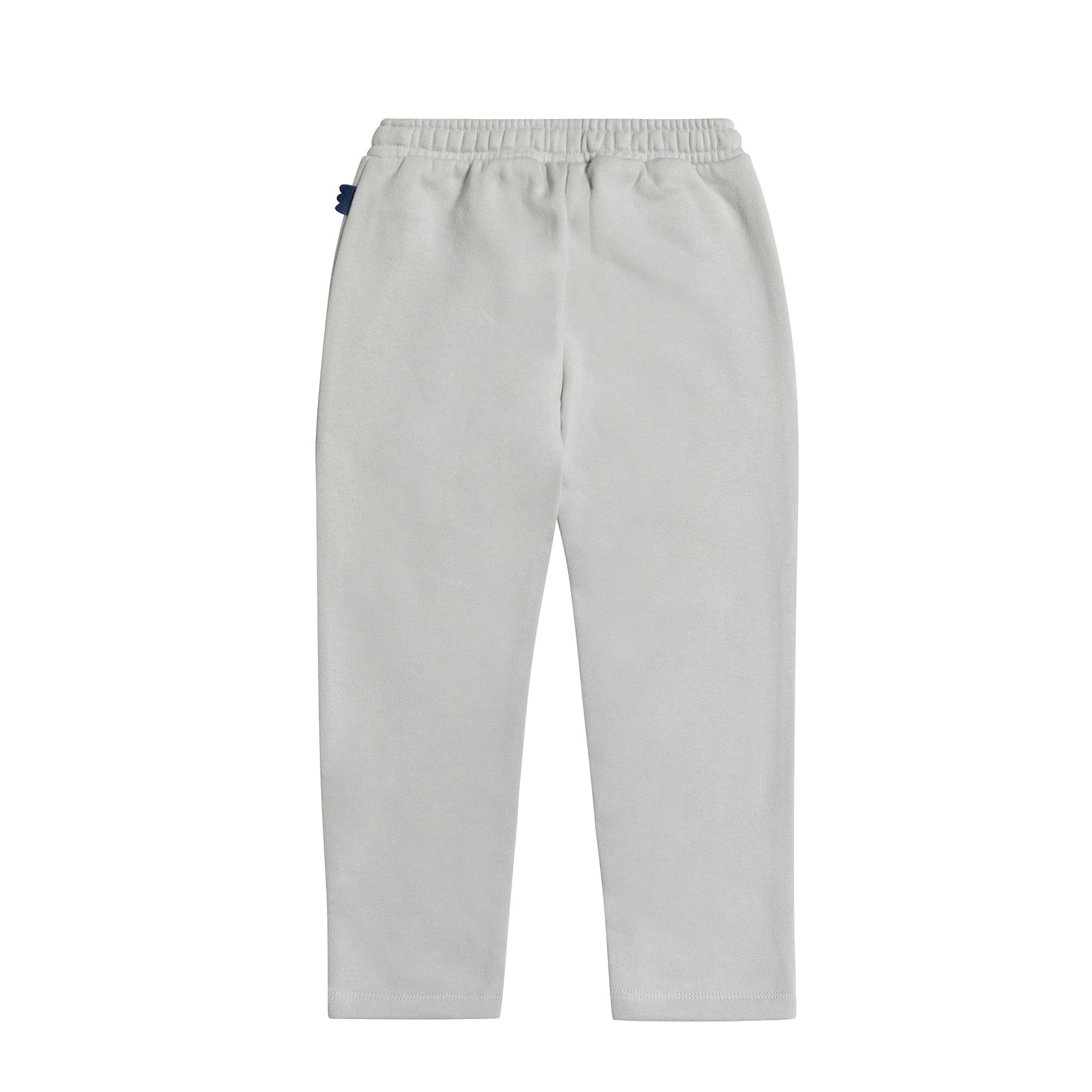Silver Zipper Pocket Kid Jogger