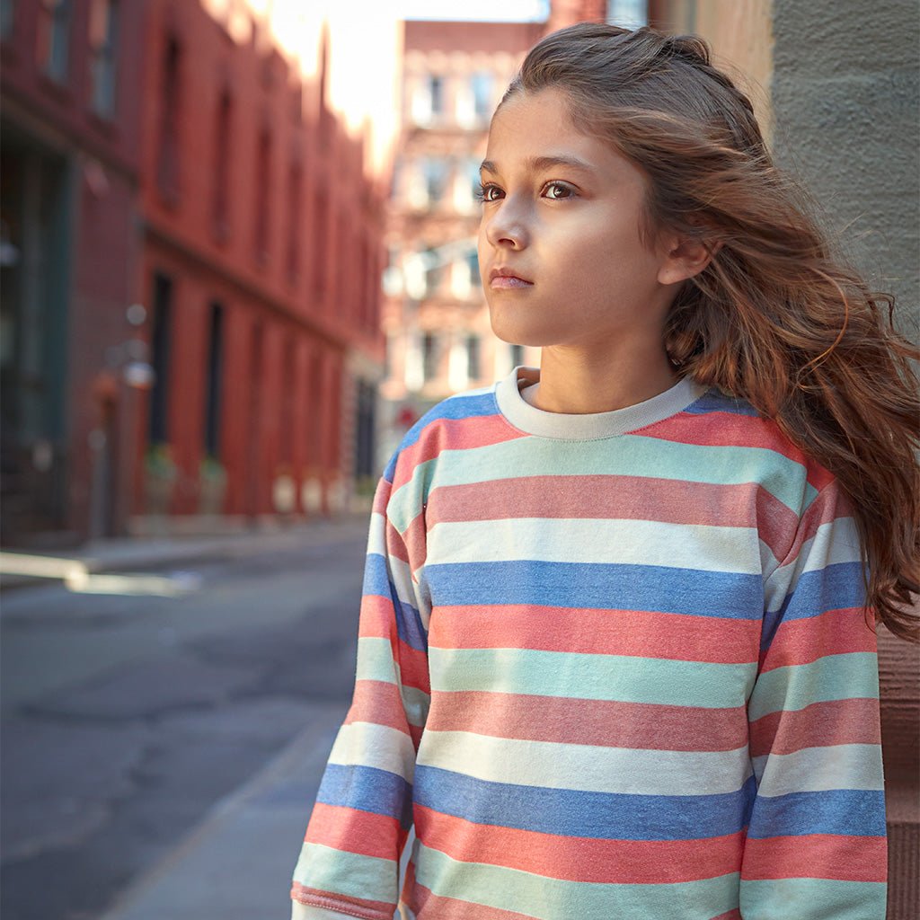 Stripes Kid Summer Sweatshirt