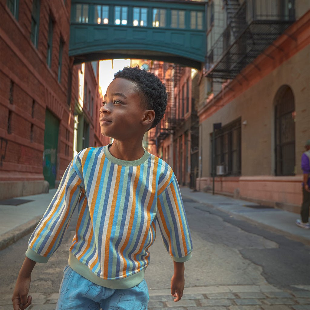 Stripes Kid Summer Sweatshirt