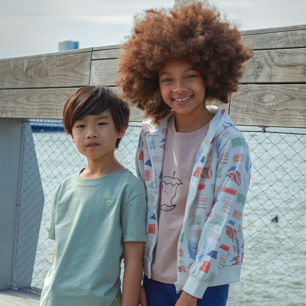 Scribble Kid Zip-Up Hoodie