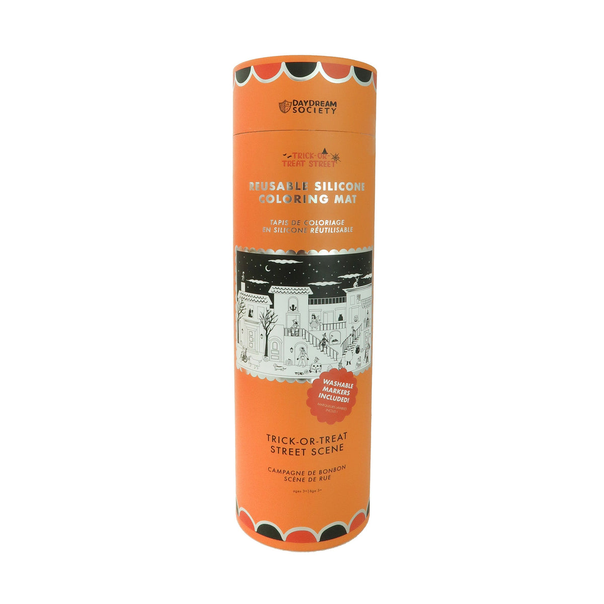 Trick or Treat Reusable Silicone Coloring Mat