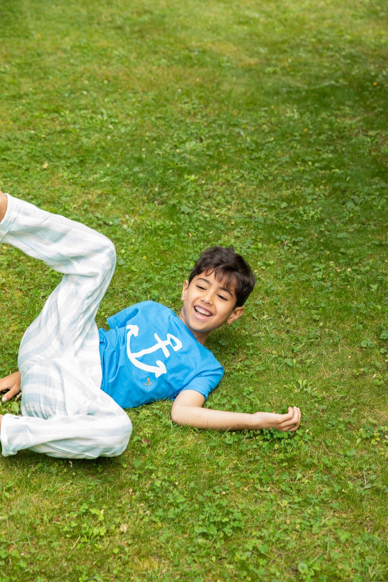 Recycled Cotton Anchor Kid T-Shirt