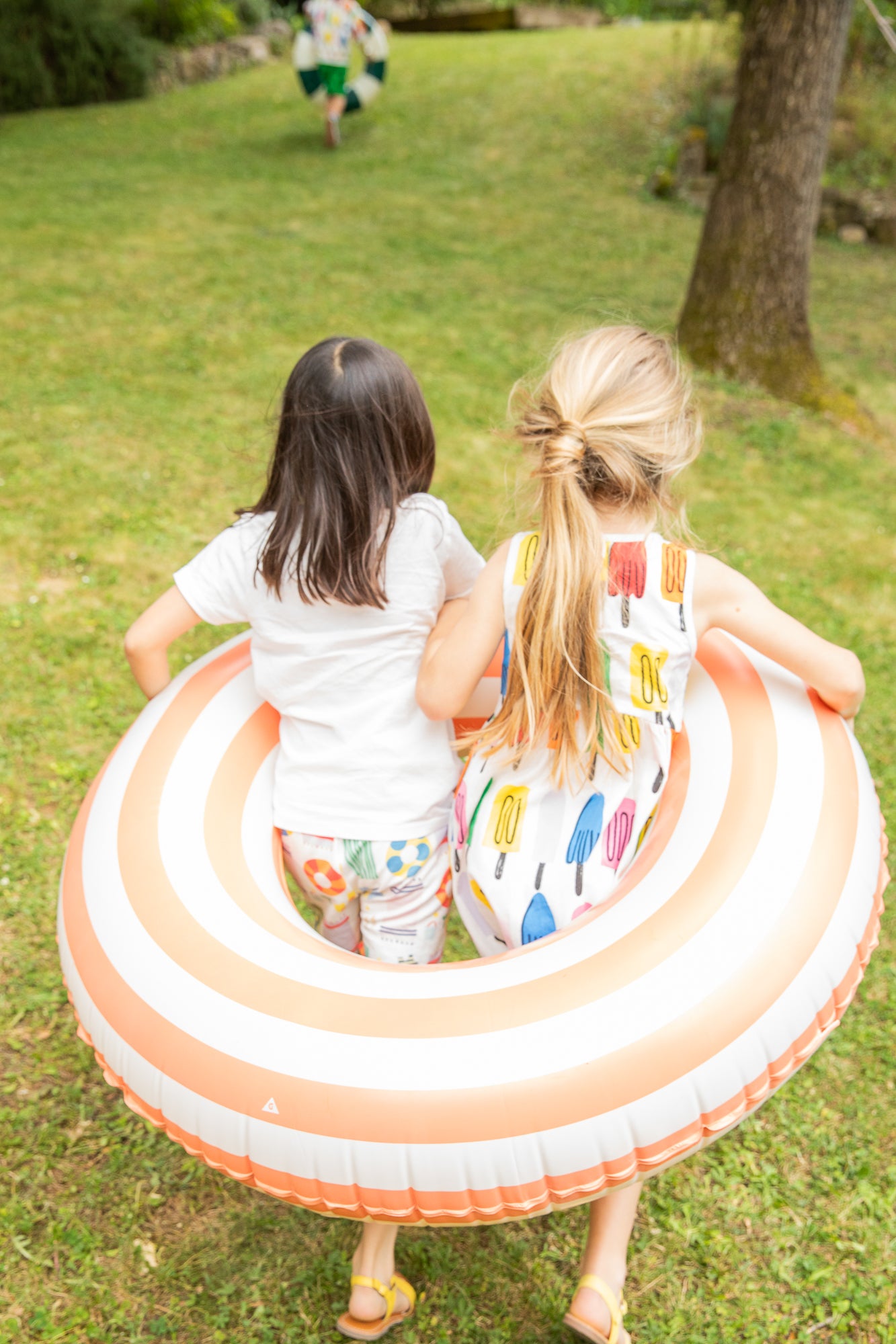 Recycled Cotton Ice Pop Kid Tank Dress