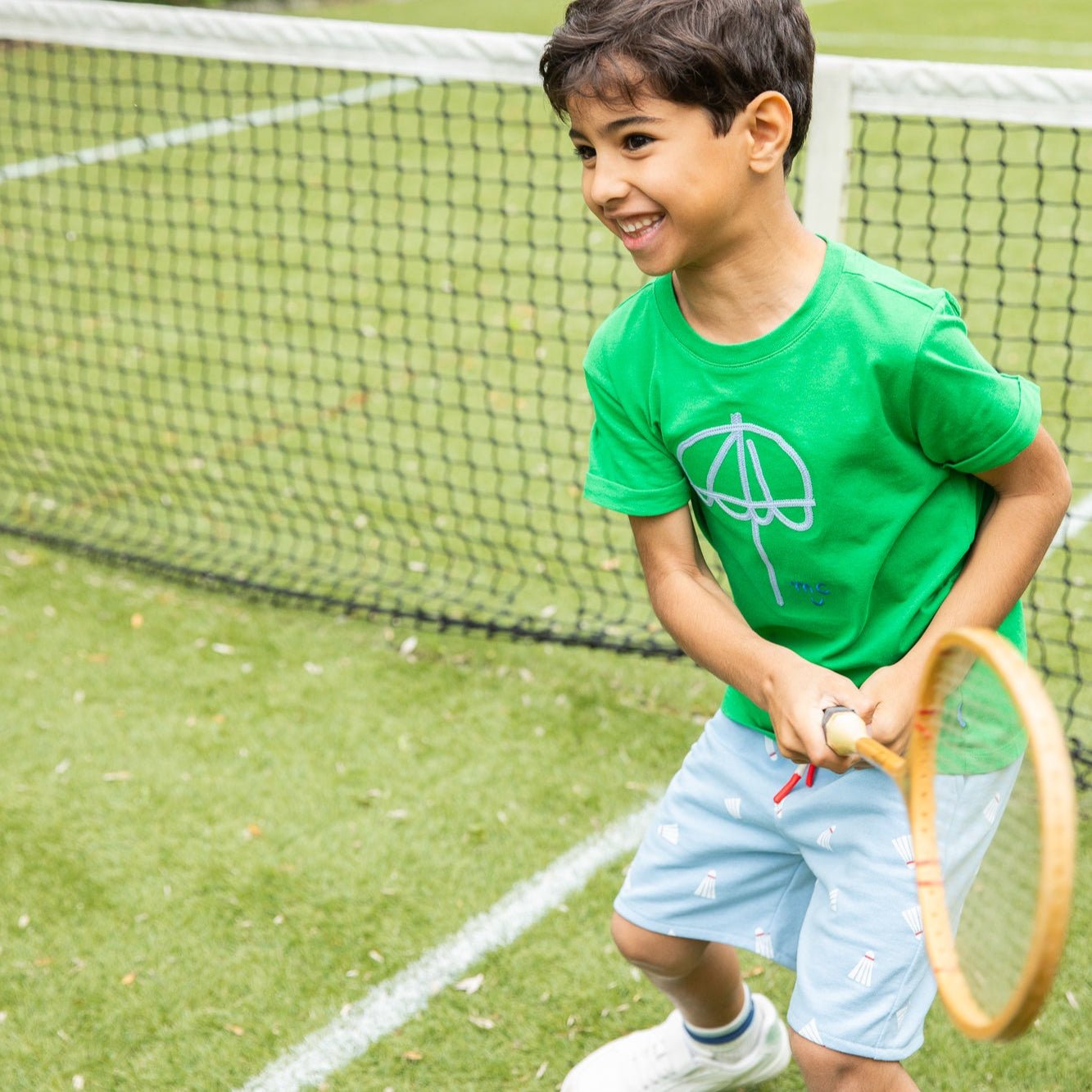 Recycled Cotton Badminton Kid Short