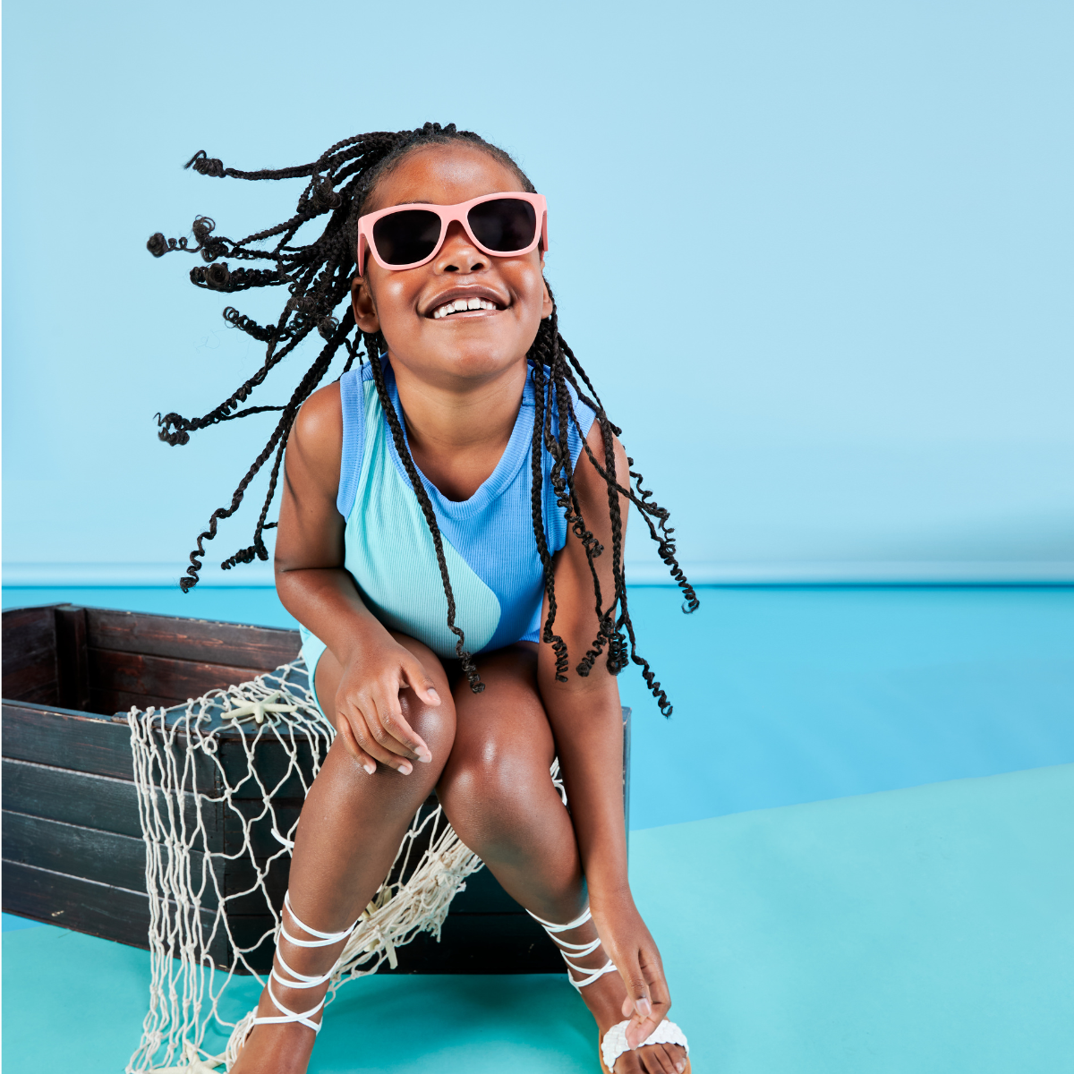 Seashell Pink Eco Navigator I Smoke Lenses