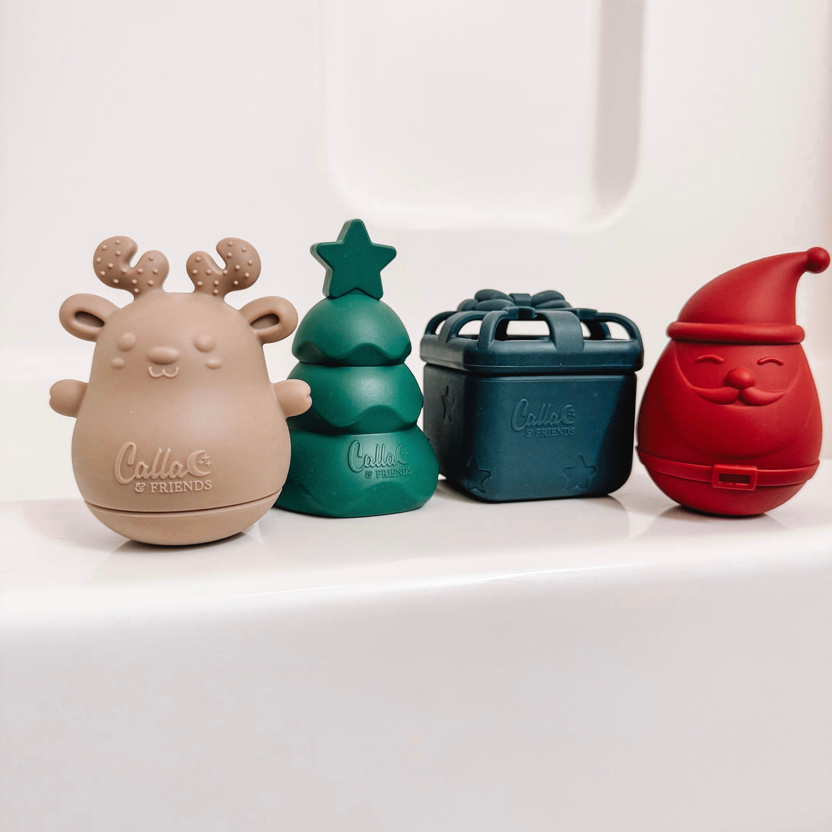 Holly Jolly Bath Toys