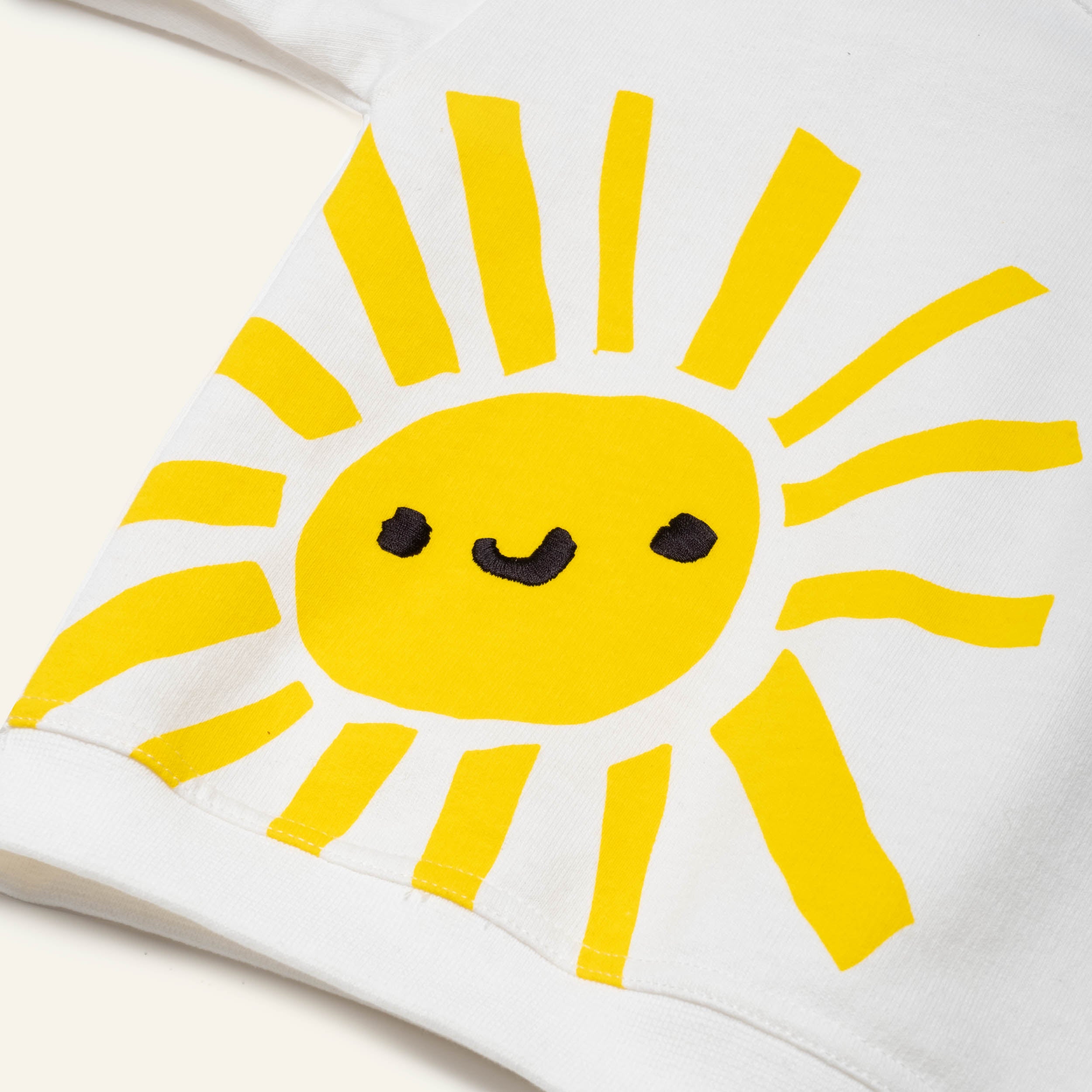 Recycled Cotton Sun Baby Sweatshirt