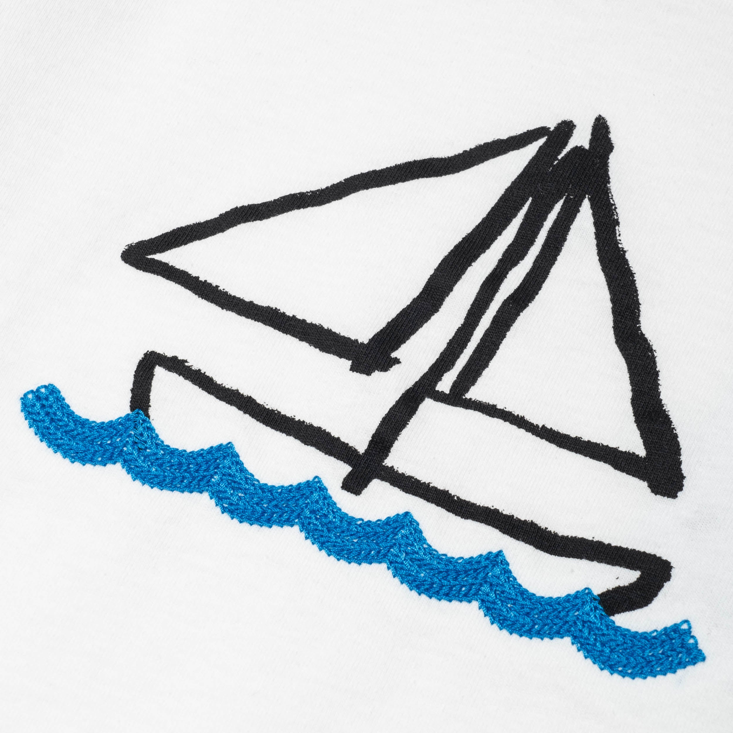 Recycled Cotton Sail Away Baby T-Shirt