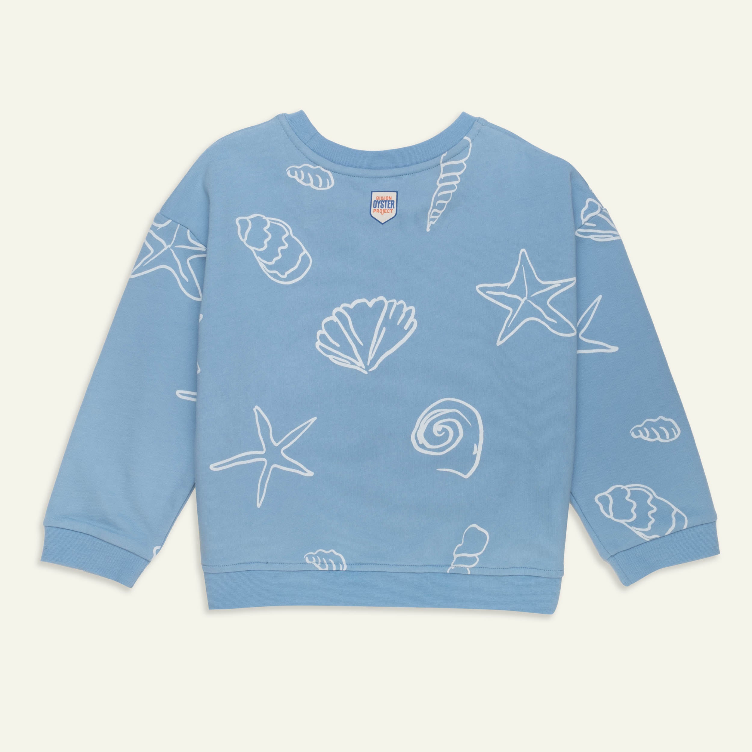 Recycled Cotton Shell Sweatshirt for Billion Oyster Project