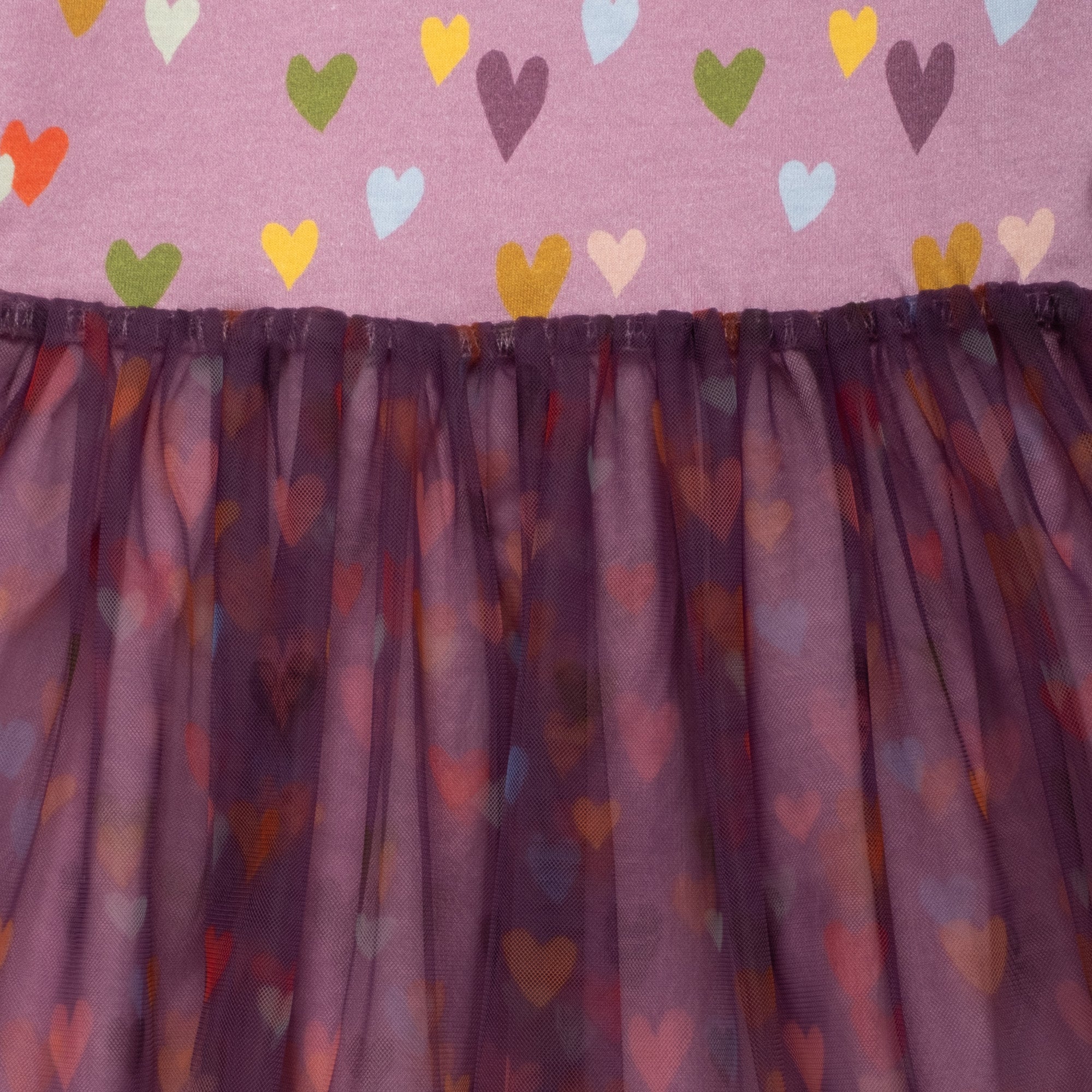 Mini Hearts Tulle Dress