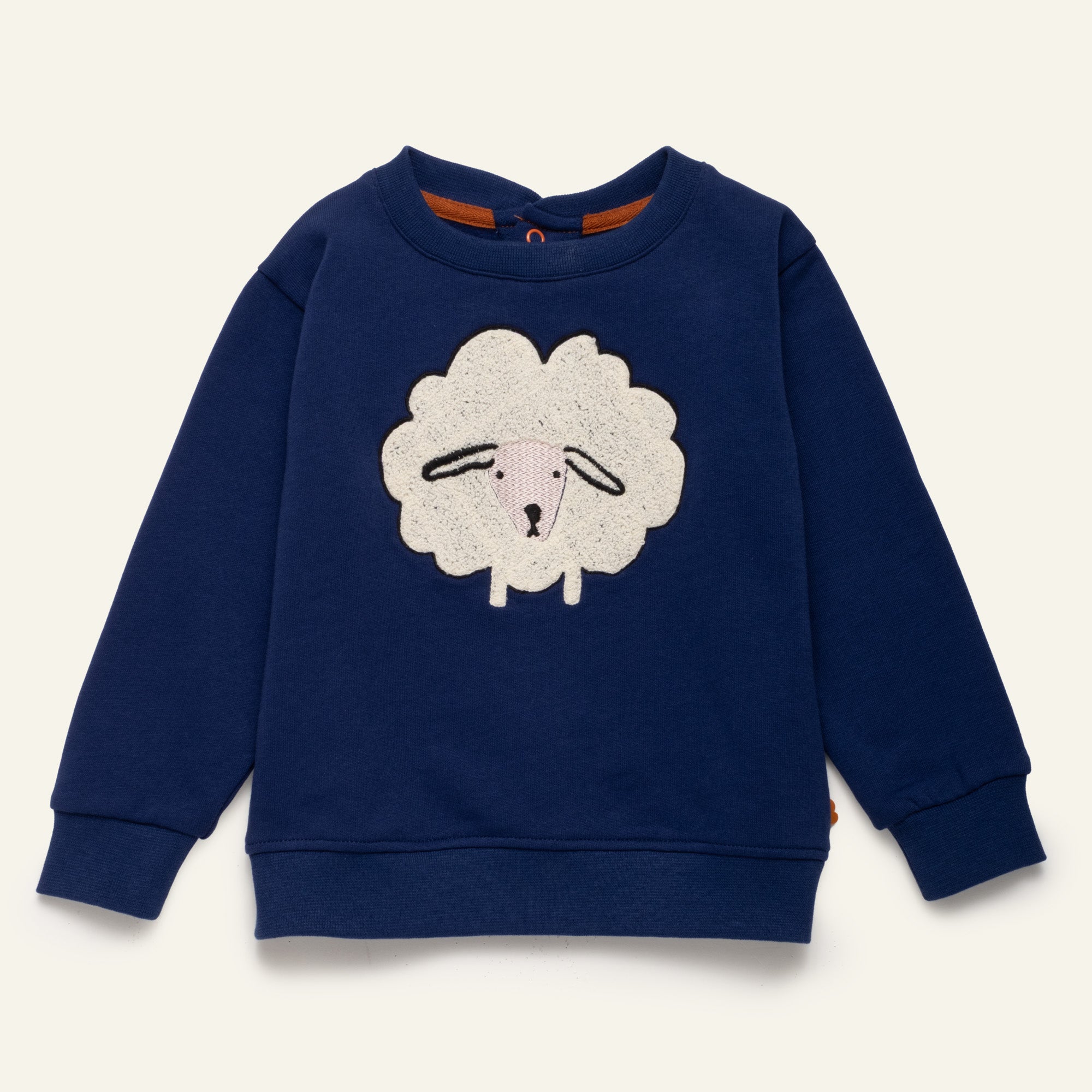 Embroidered Cozy Sheep Sweatshirt