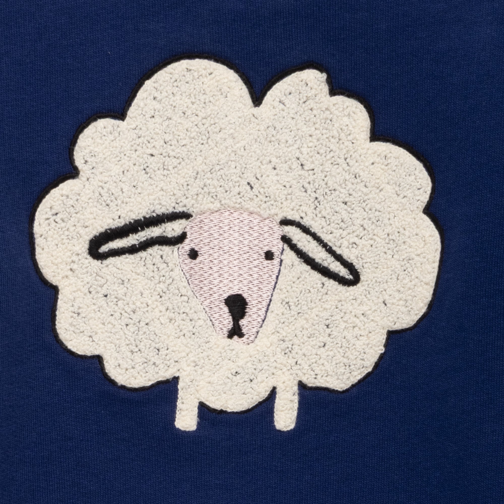 Embroidered Cozy Sheep Sweatshirt