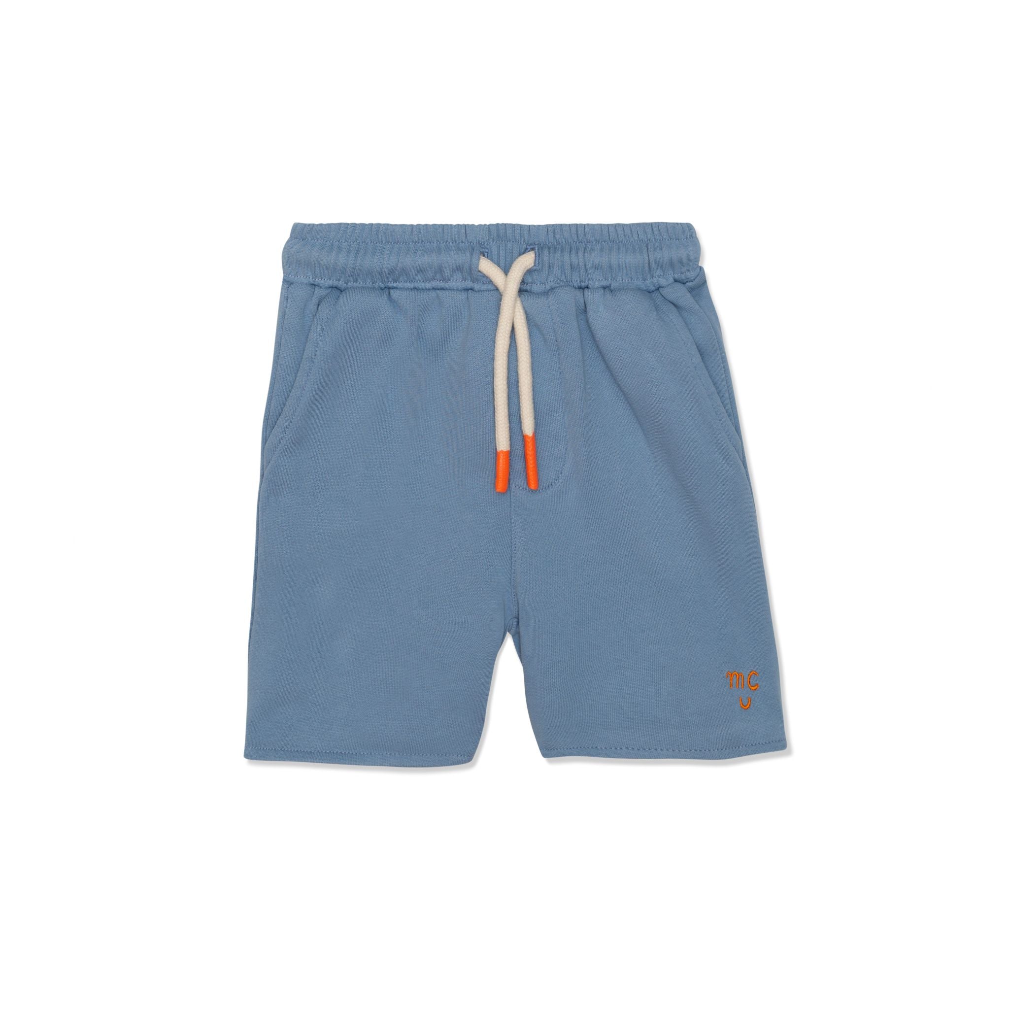 Recycled Cotton Della Blue Kid Shorts