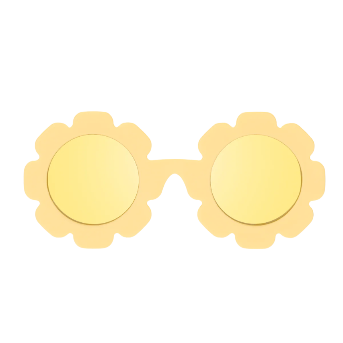 Sun Ray Flower | Yellow Polarized Mirrored Lenses