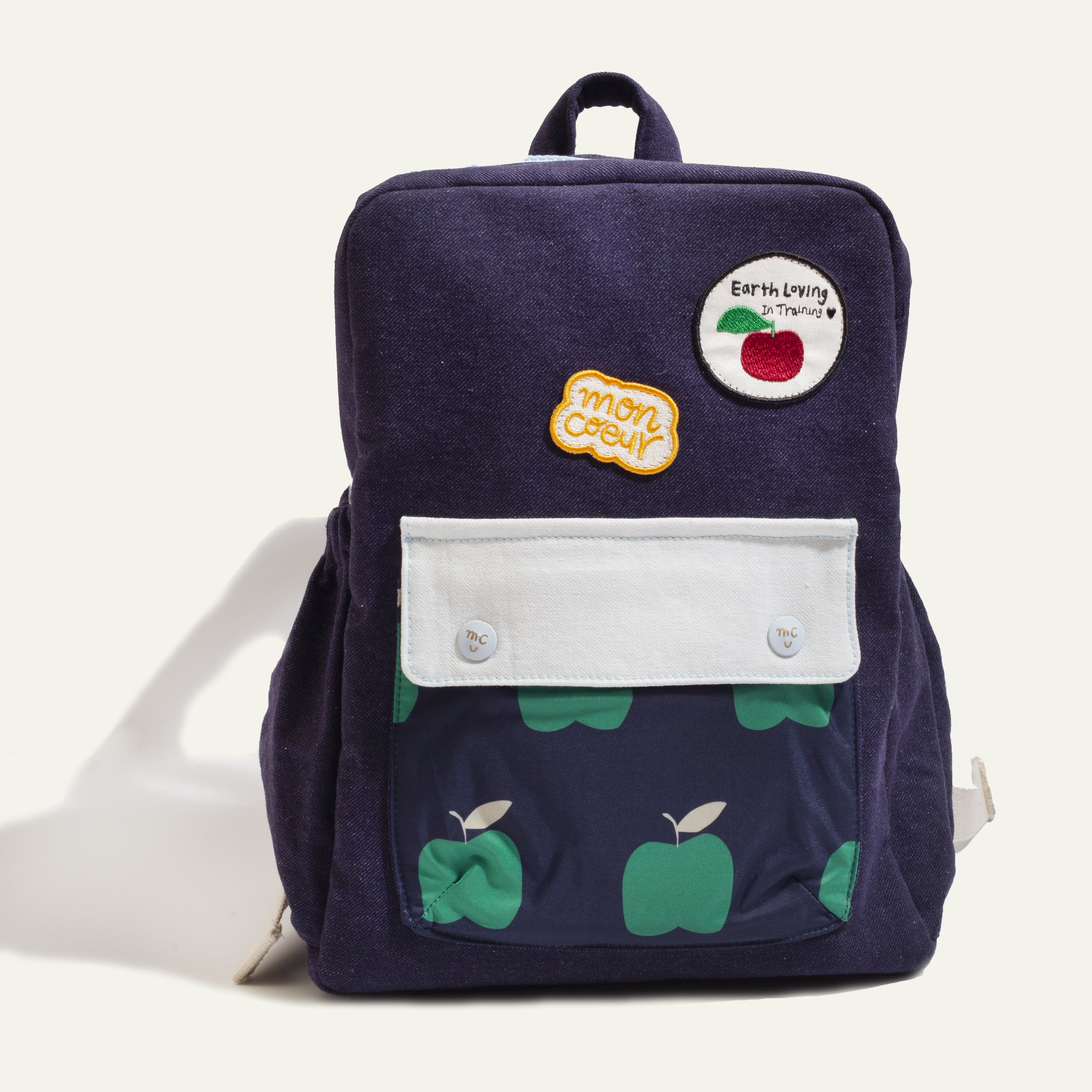 Recycled Materials Apple Backpack