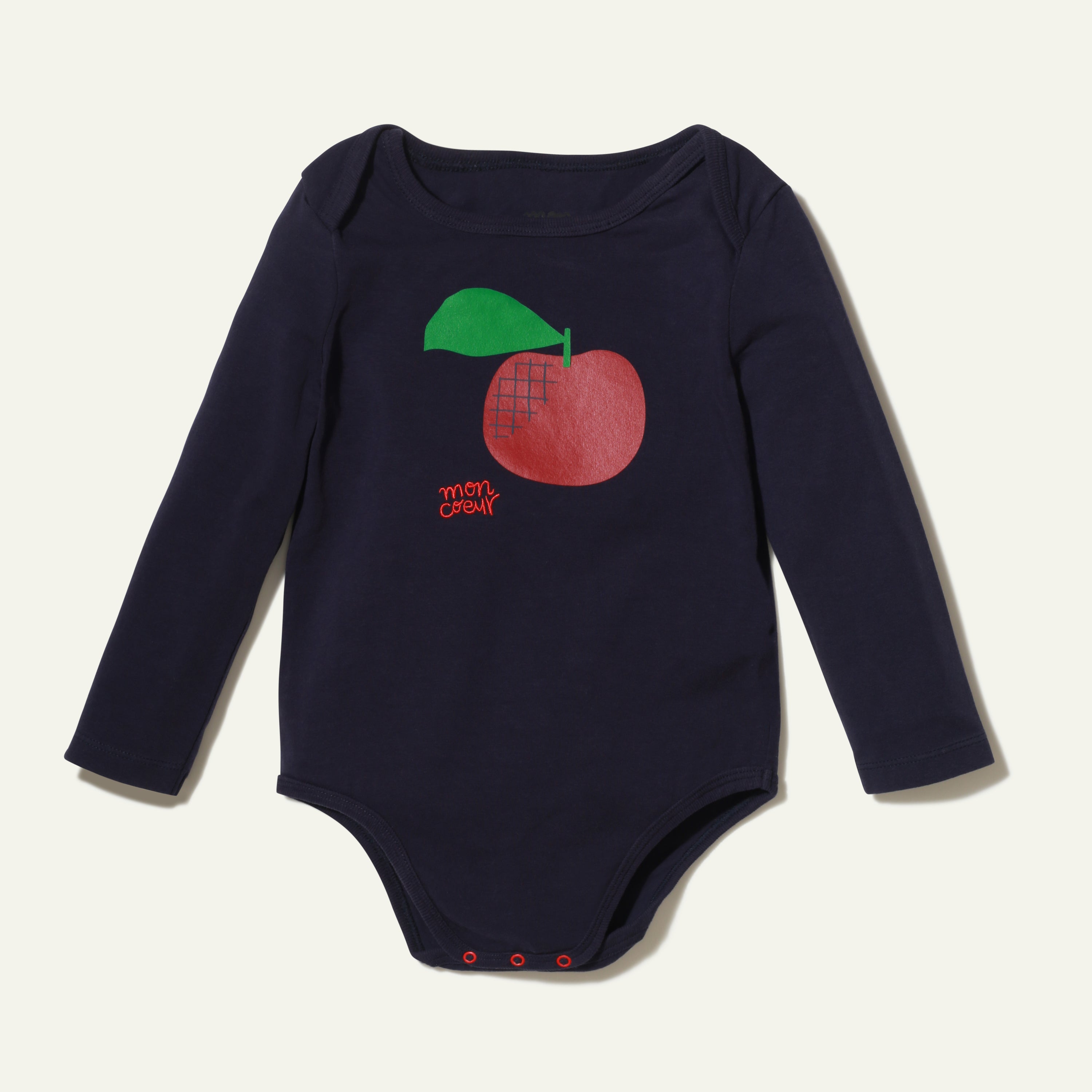 Recycled Cotton Apple Bodysuit