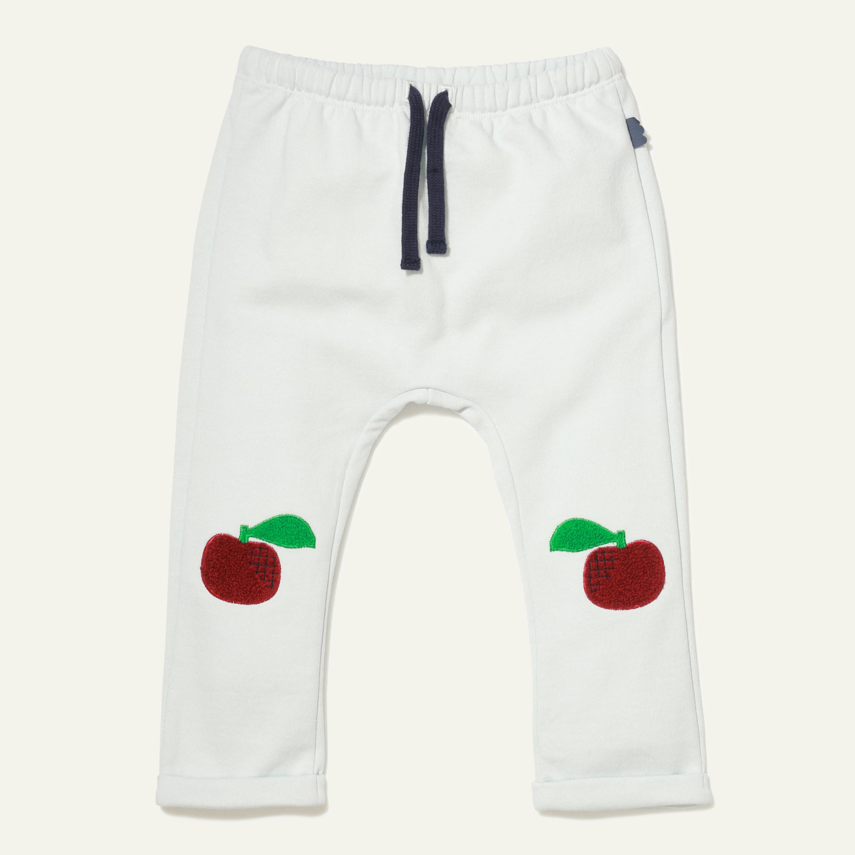 Recycled Cotton Apple Patch Baby Pant