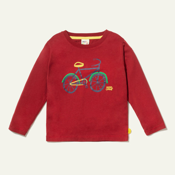 Recycled Cotton Bicyclette Kid  T-shirt