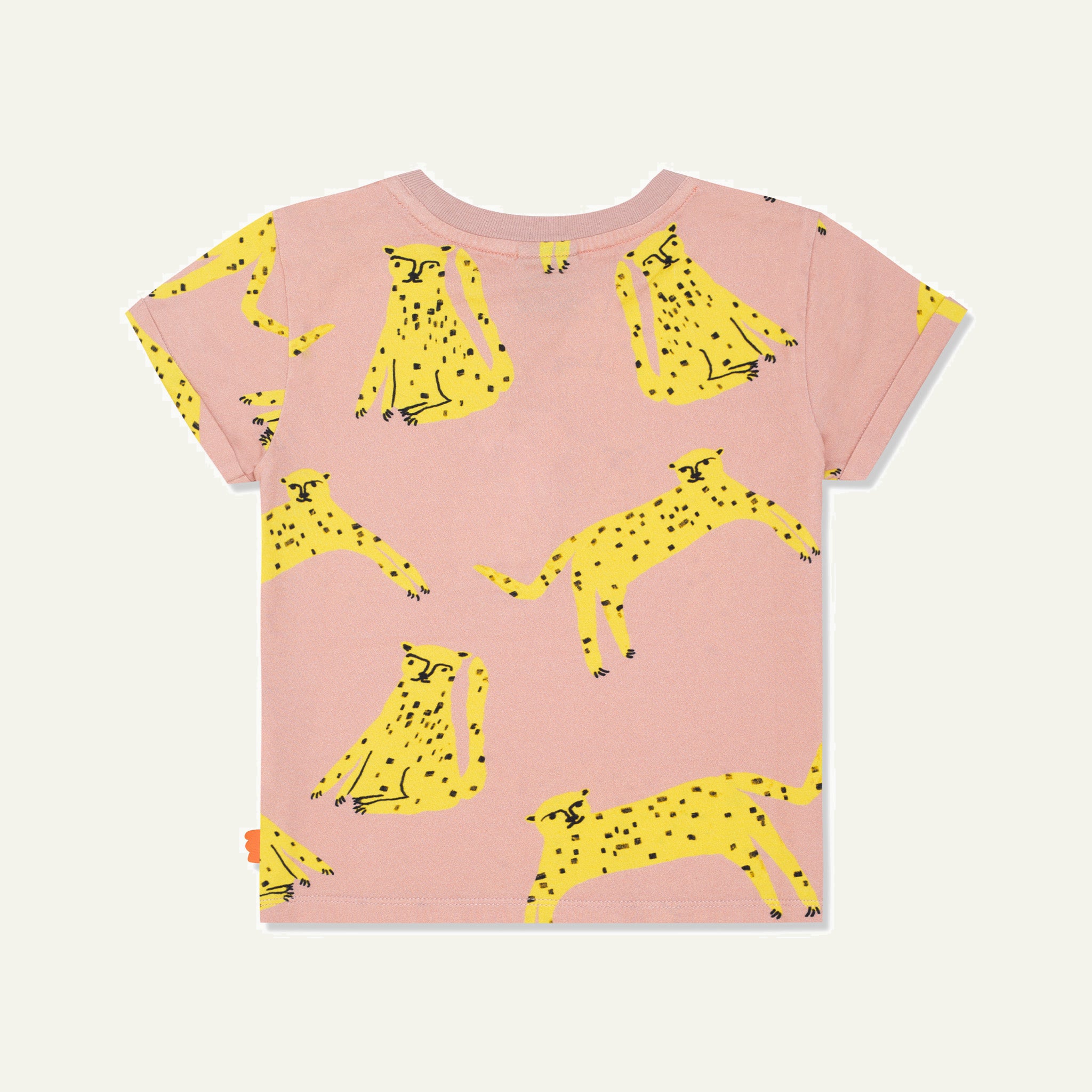 Recycled Cotton Cheetah Kid T-shirt