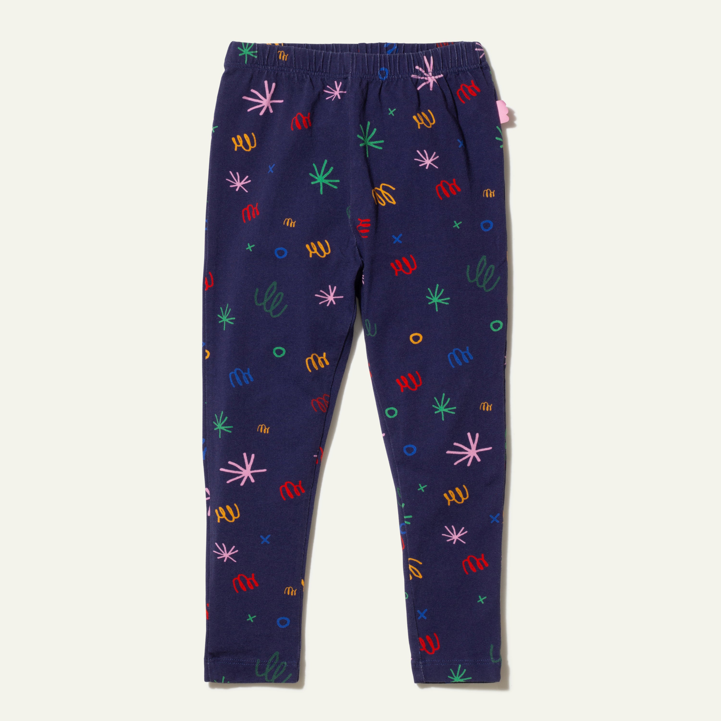 Recycled Cotton Confetti Kid Legging