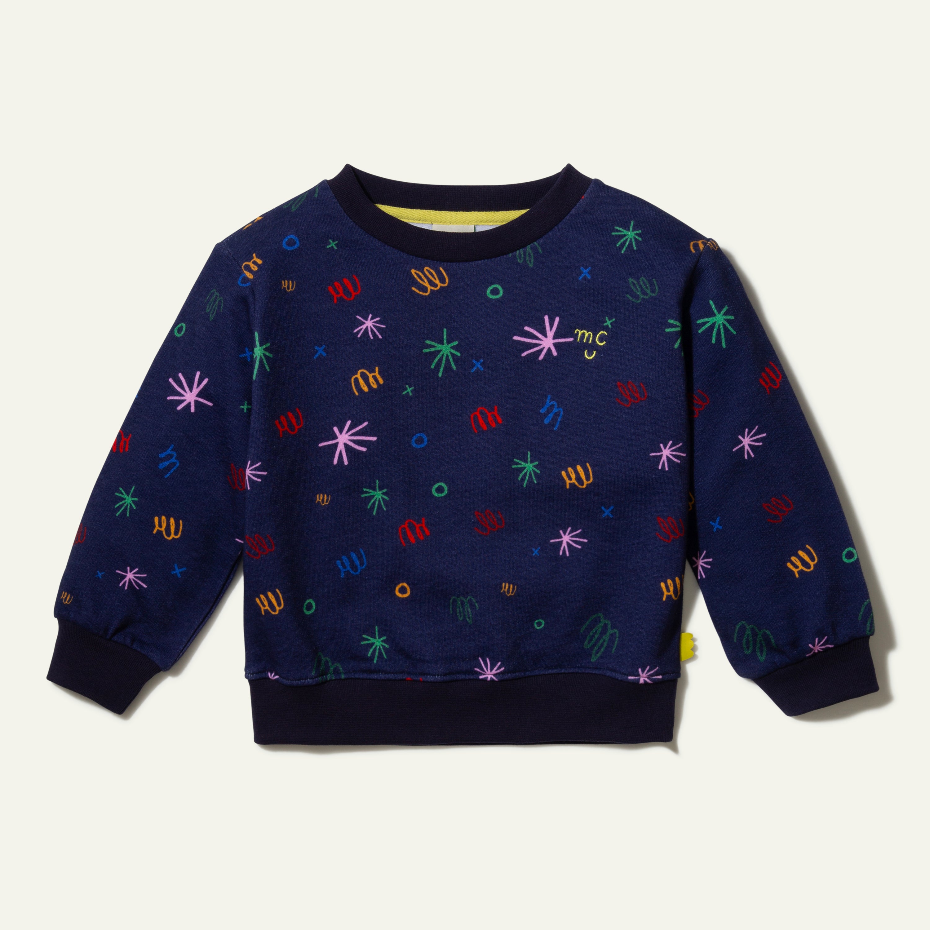 Recycled Cotton Confetti Kid Sweatshirt