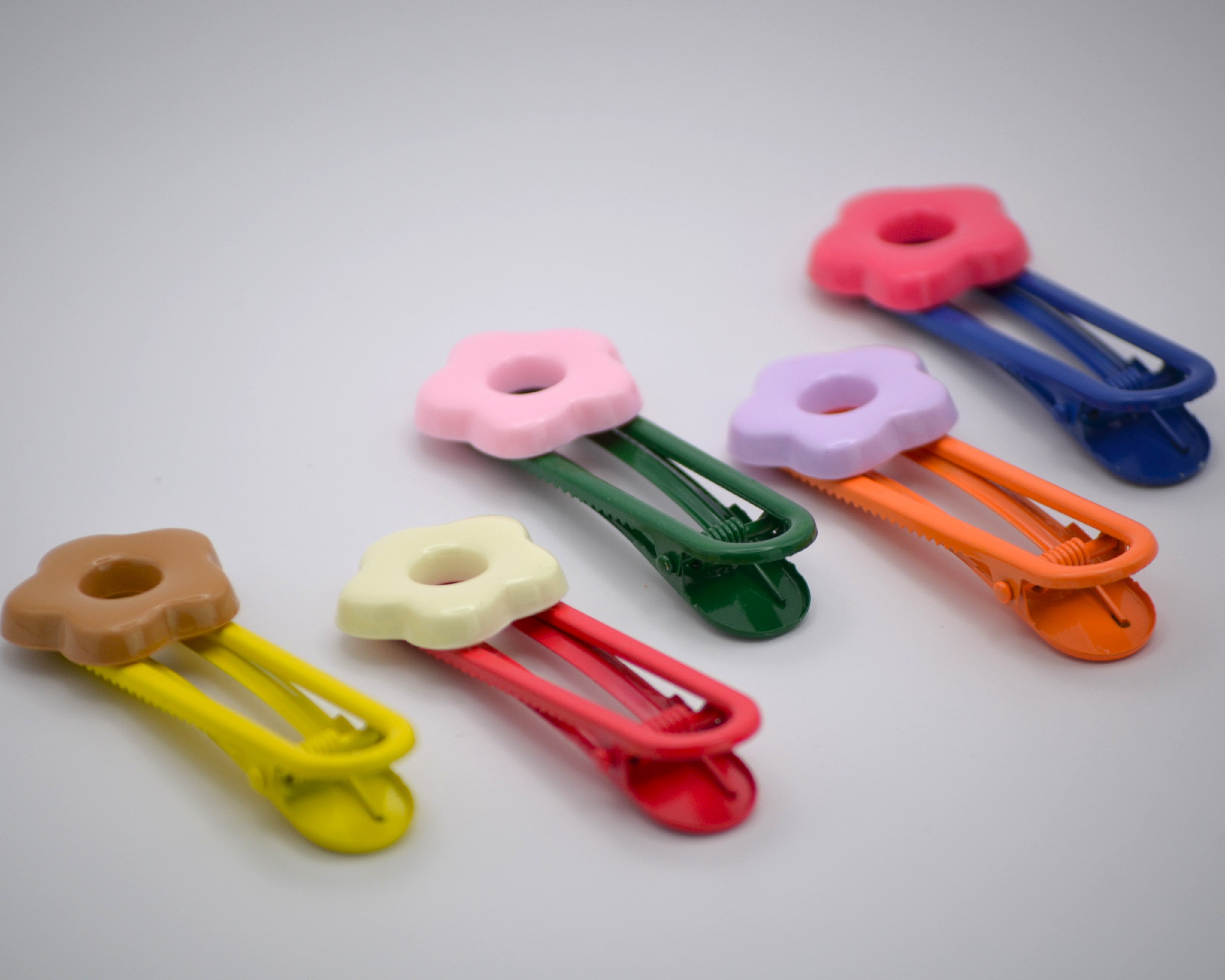 Playful Hair Clips (Set of 5)