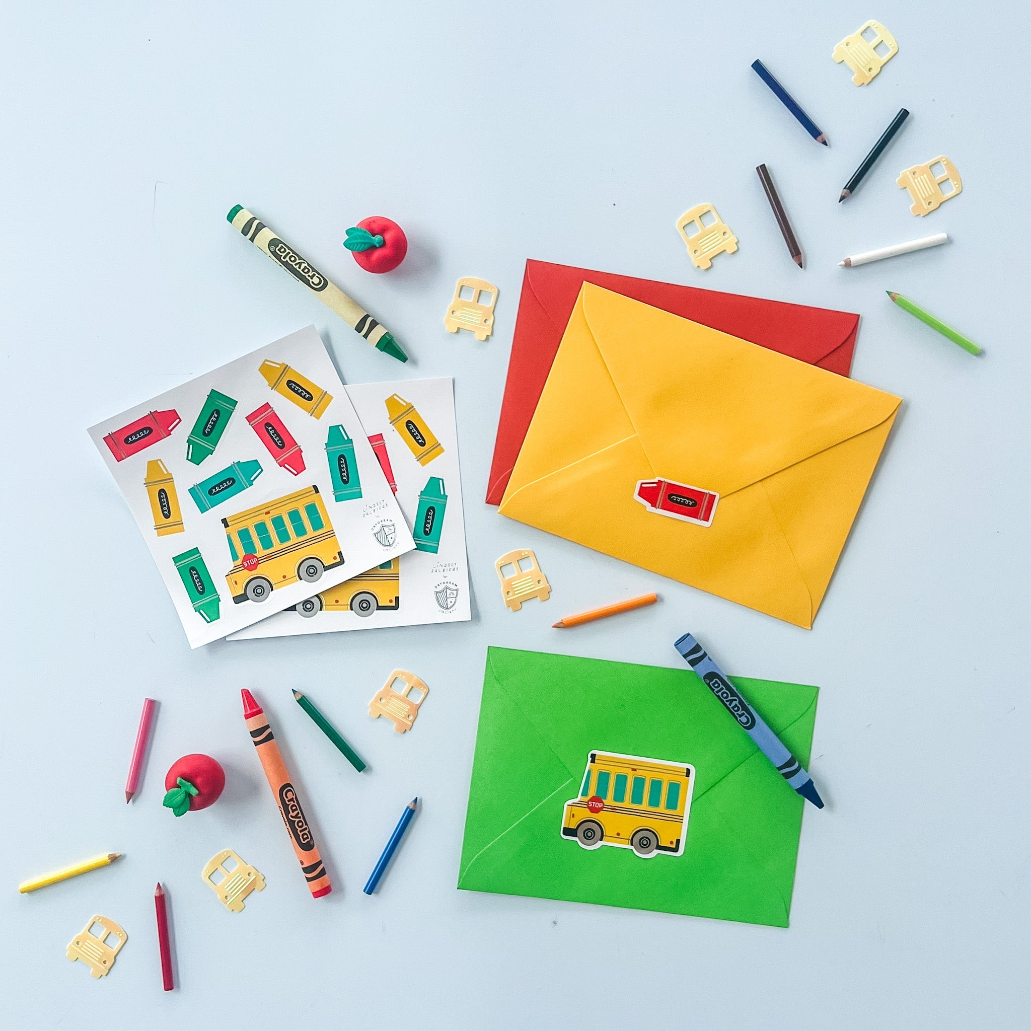 School Days Sticker Set