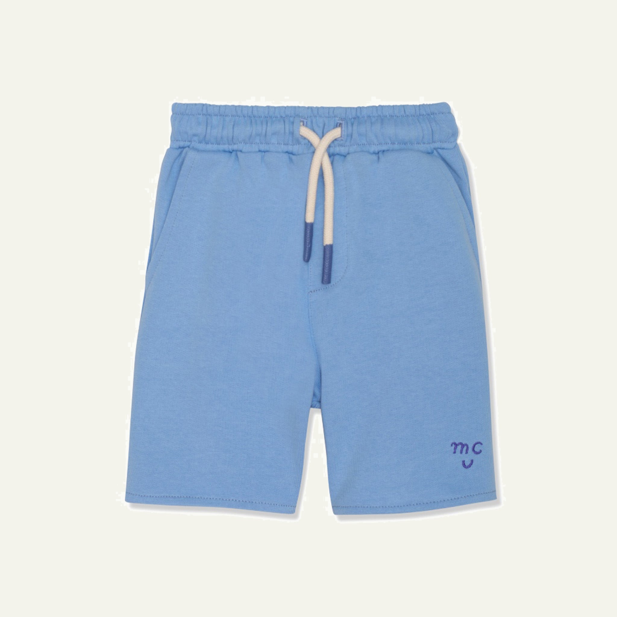 Recycled Cotton Della Blue Kid Shorts