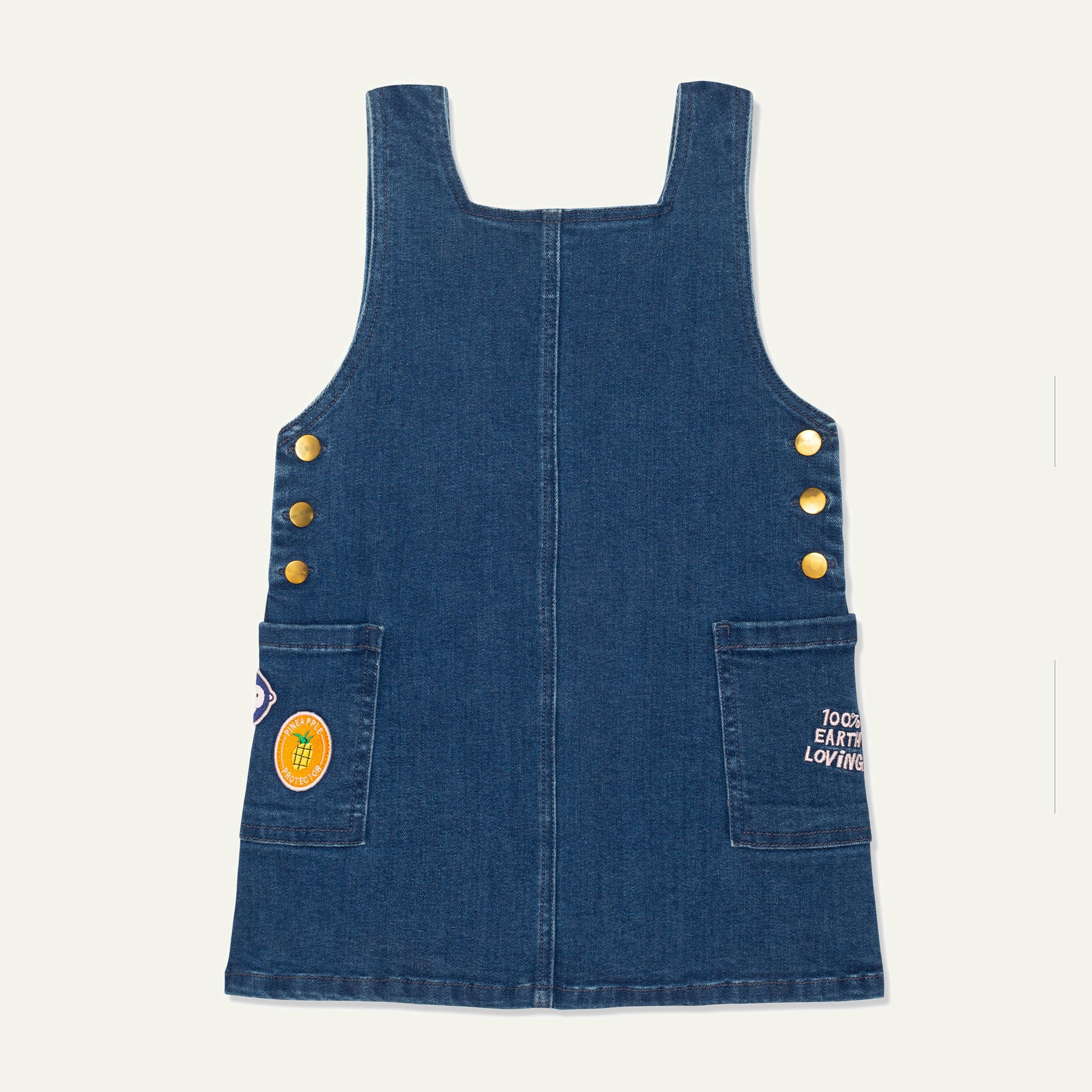 Recycled Cotton Denim Dress