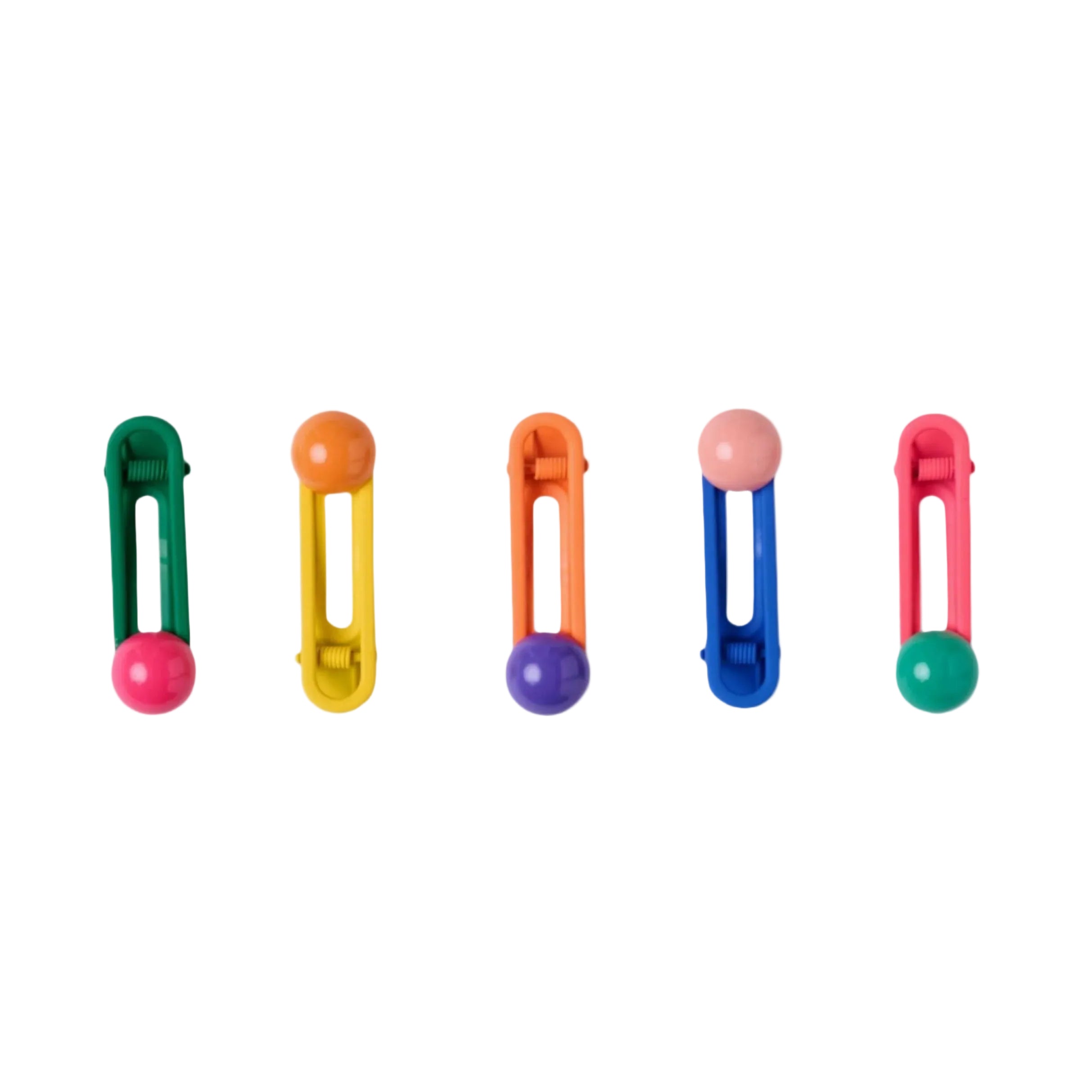 Playful Hair Clips (Set of 5)