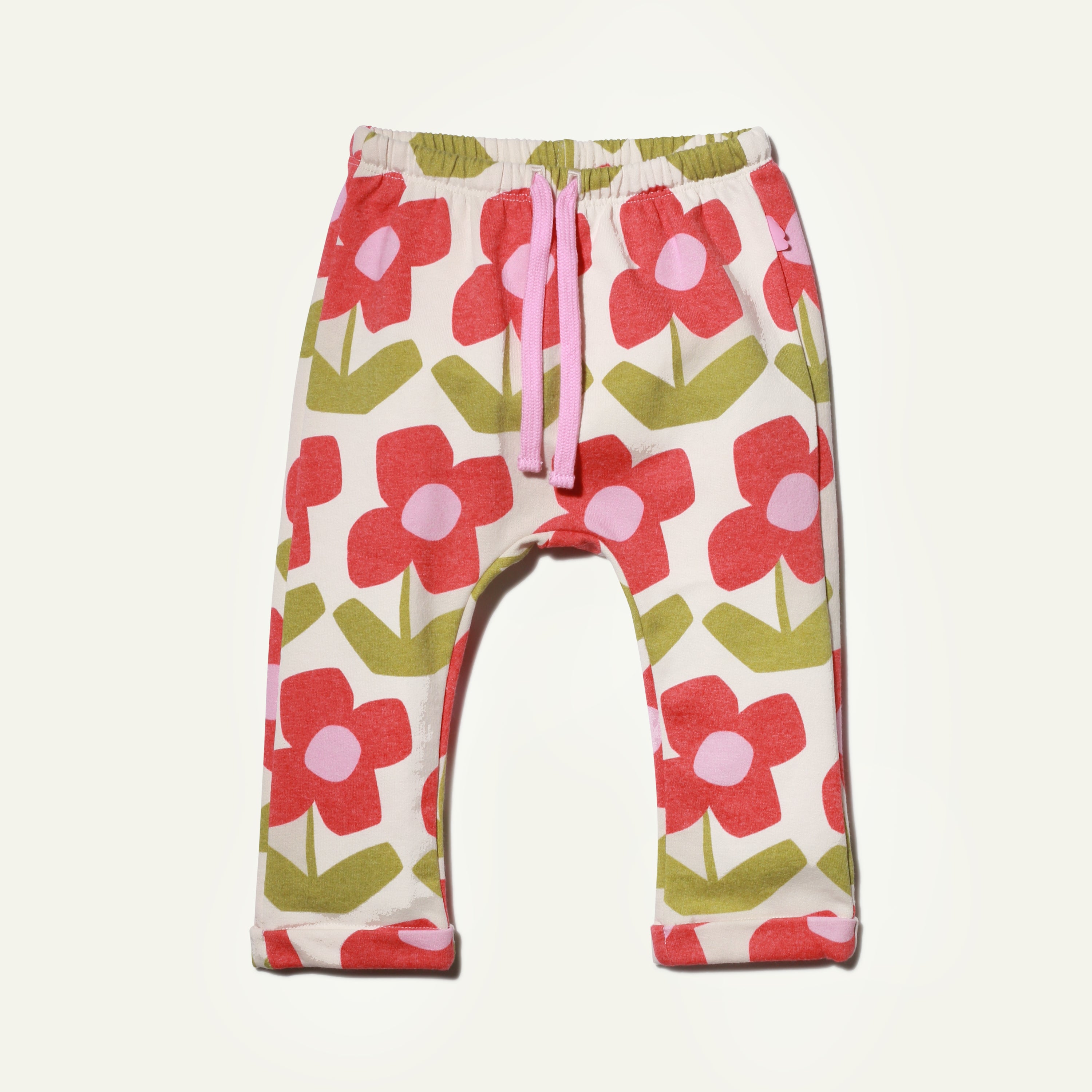 Recycled Cotton Flower Baby Pant