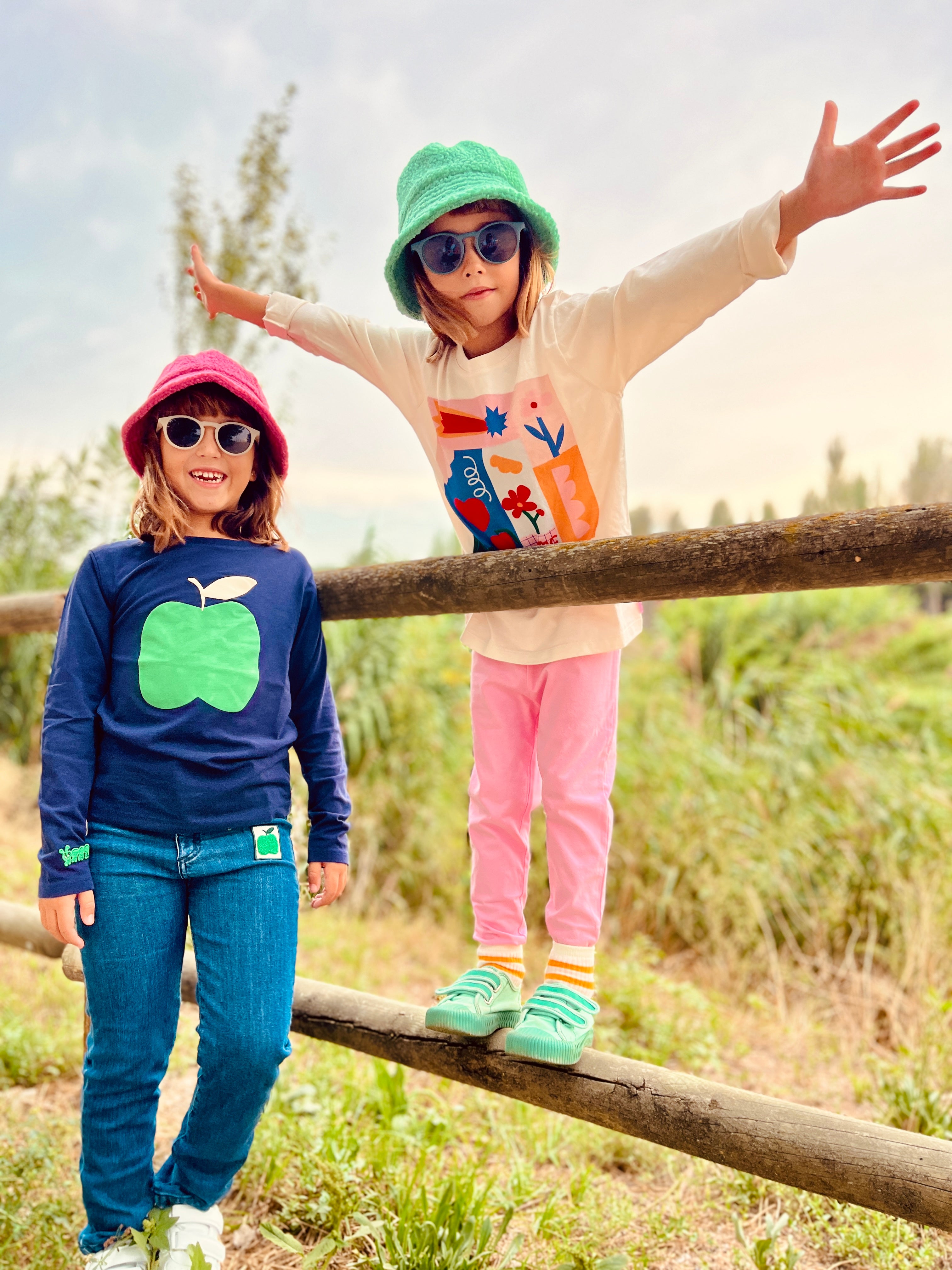 Recycled Cotton Apple Kid T-shirt