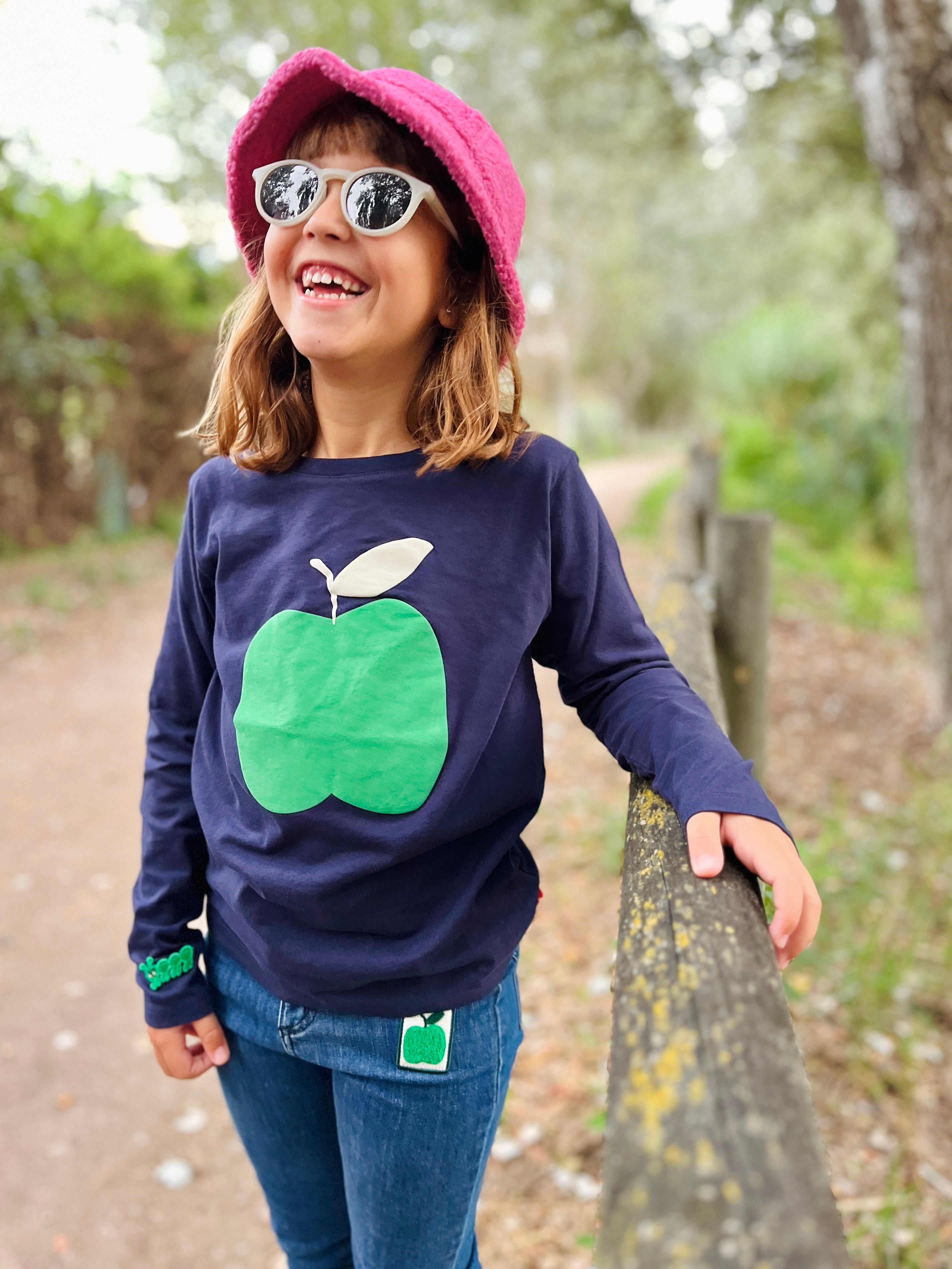 Recycled Cotton Apple Kid T-shirt