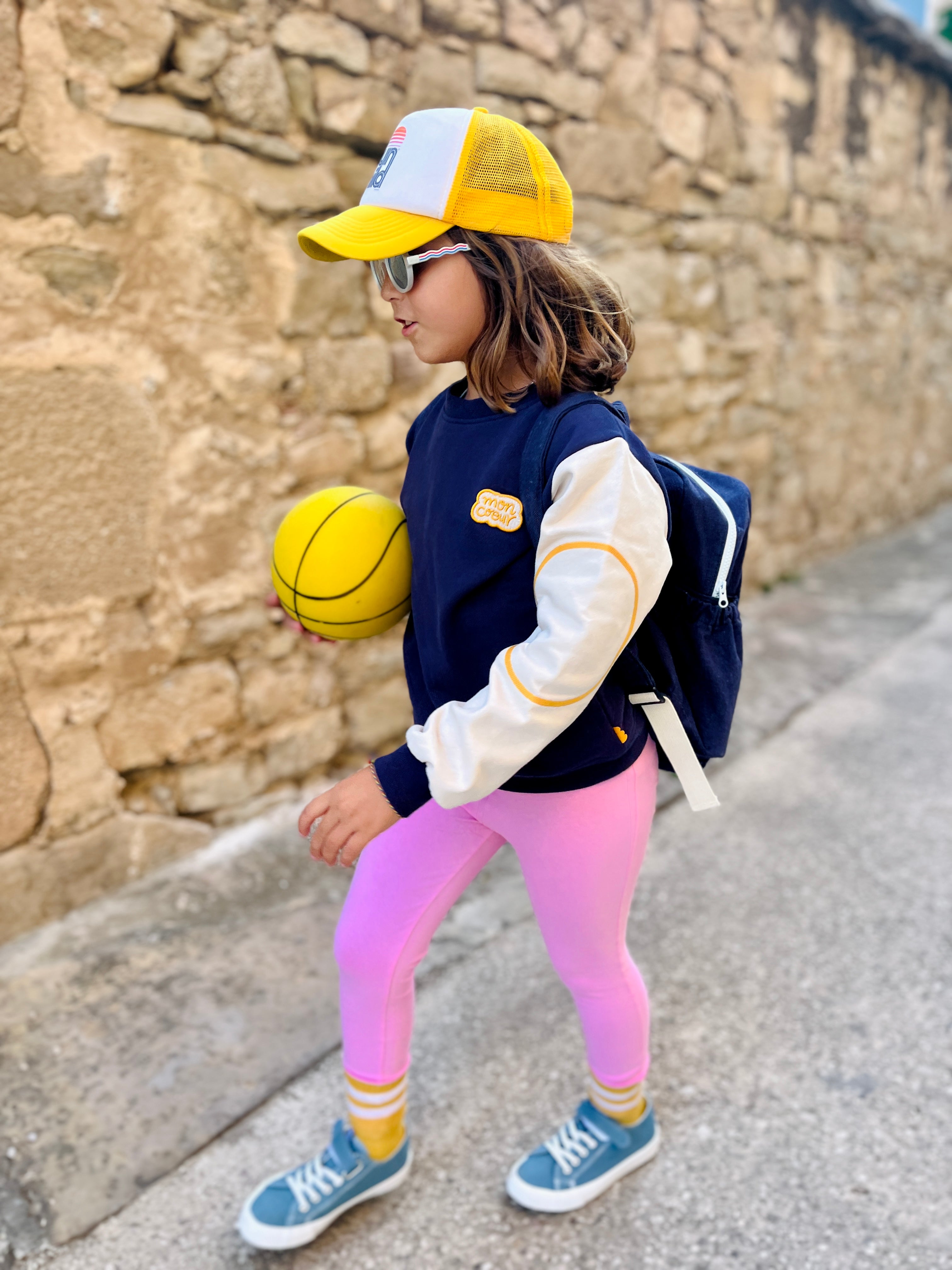 Recycled Cotton Shapes Kid Sweatshirt