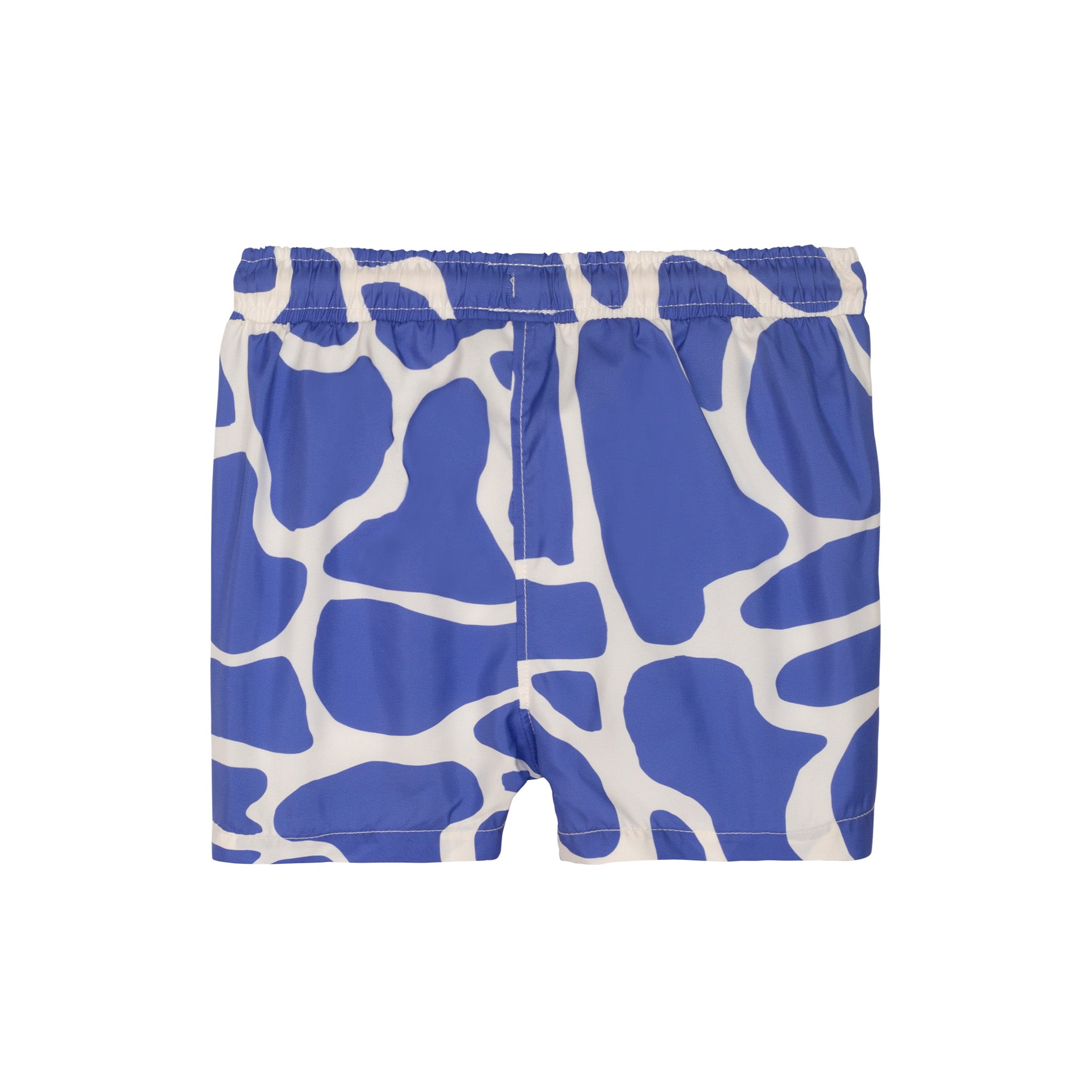 Seaqual Recycled Polyester Spotted Giraffe Kid Swim Trunks