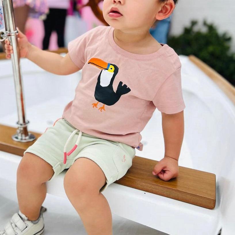 Recycled Cotton Toucan Baby T-shirt