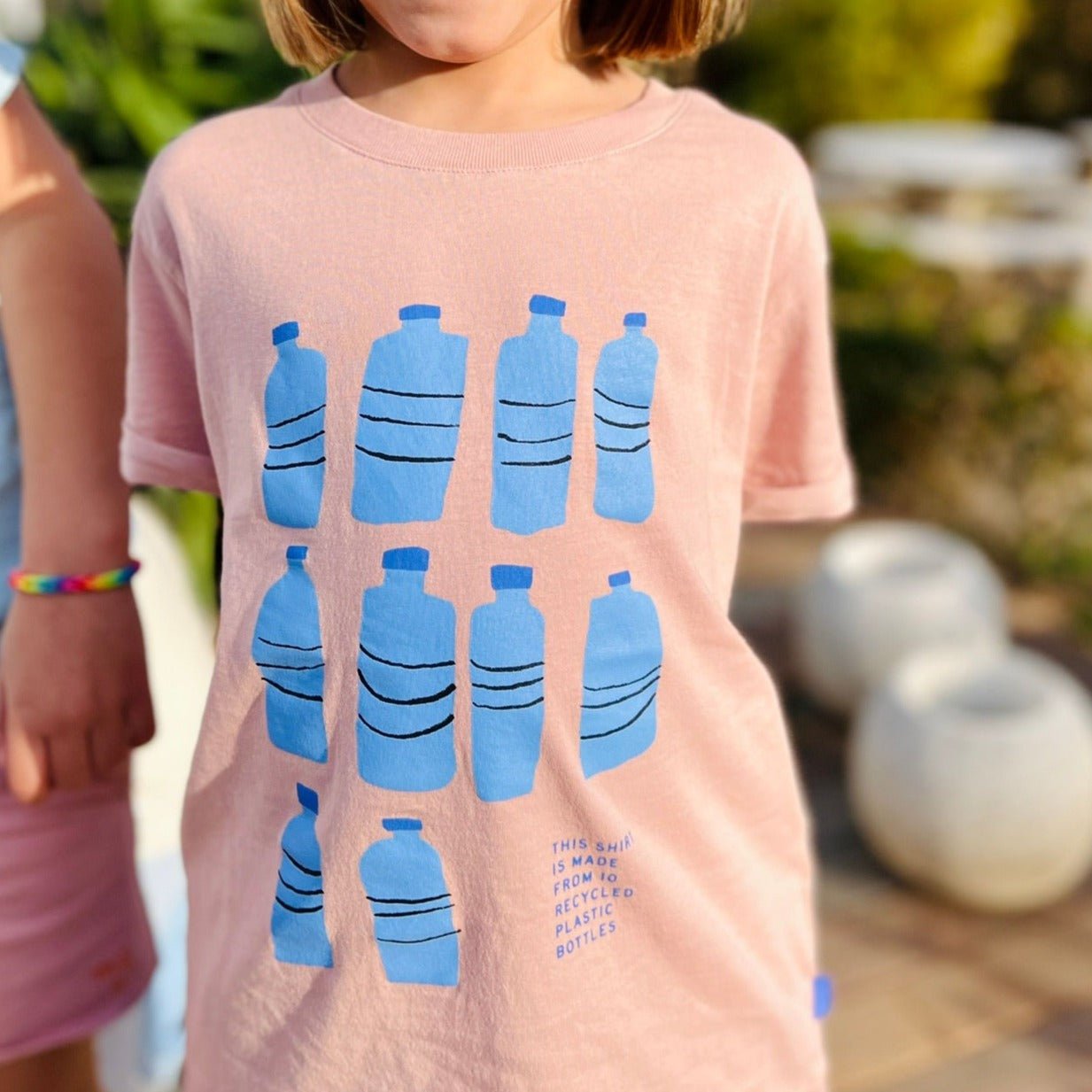 Recycled Cotton Ten Bottle Kid T-shirt