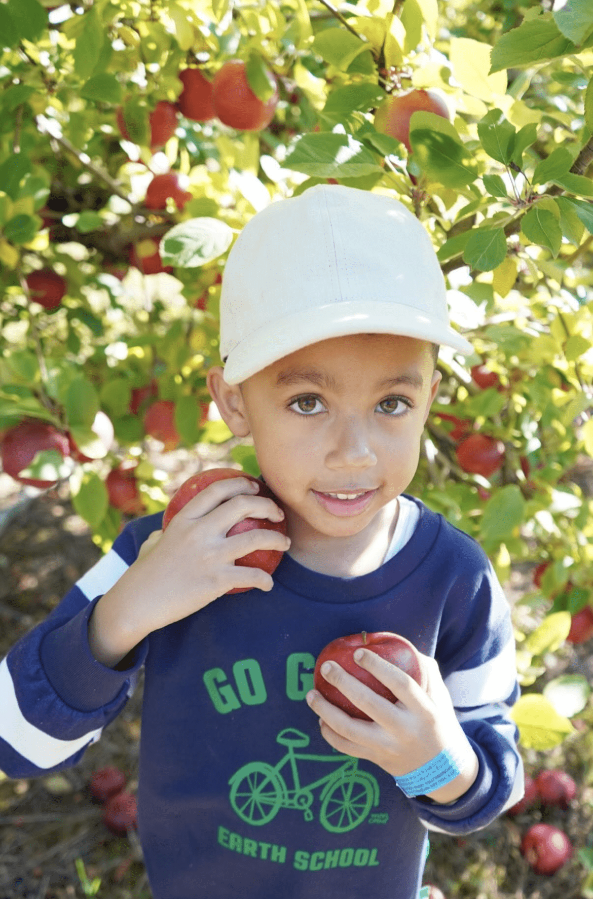 Recycled Cotton Go Green Kid Sweatshirt